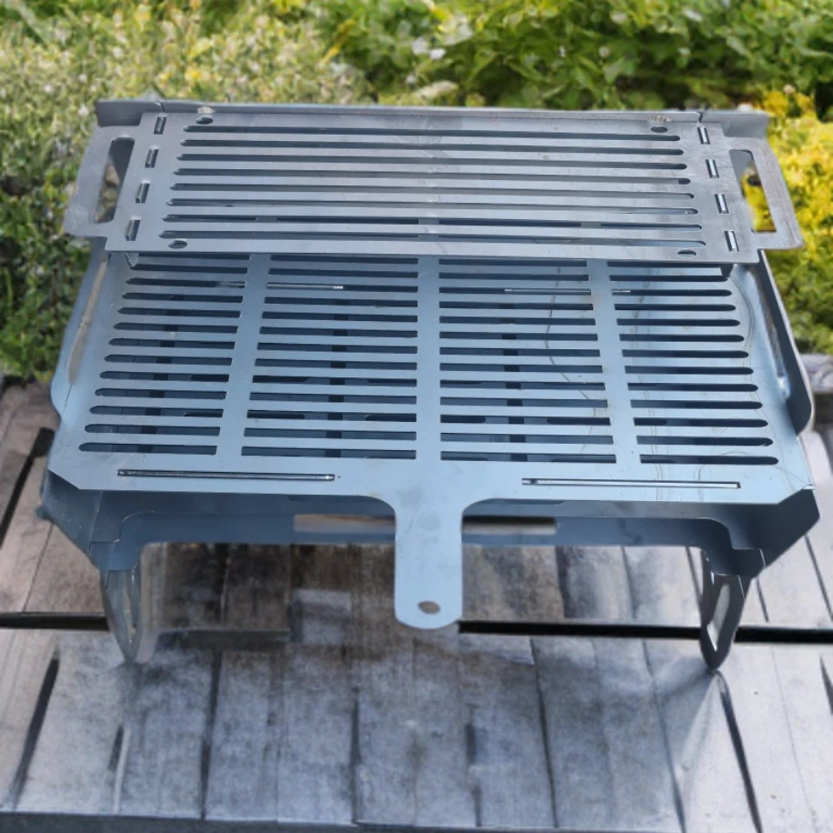 Kül hazneli katlanır mangal