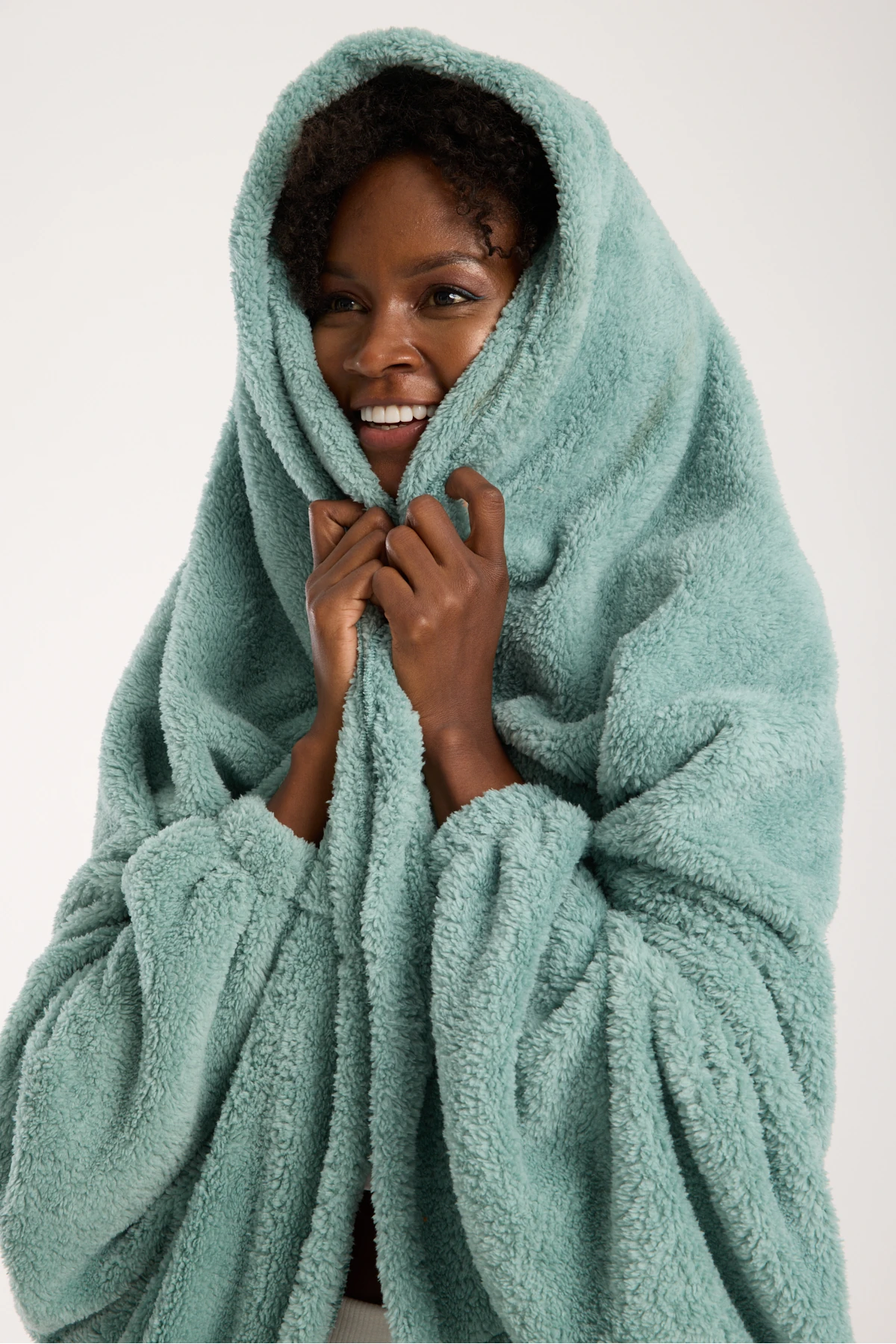 King Size Comfort Premium W Blanket Wellsoft Soft Touch Unisex Oversize Giyilebilir TV Battaniyesi