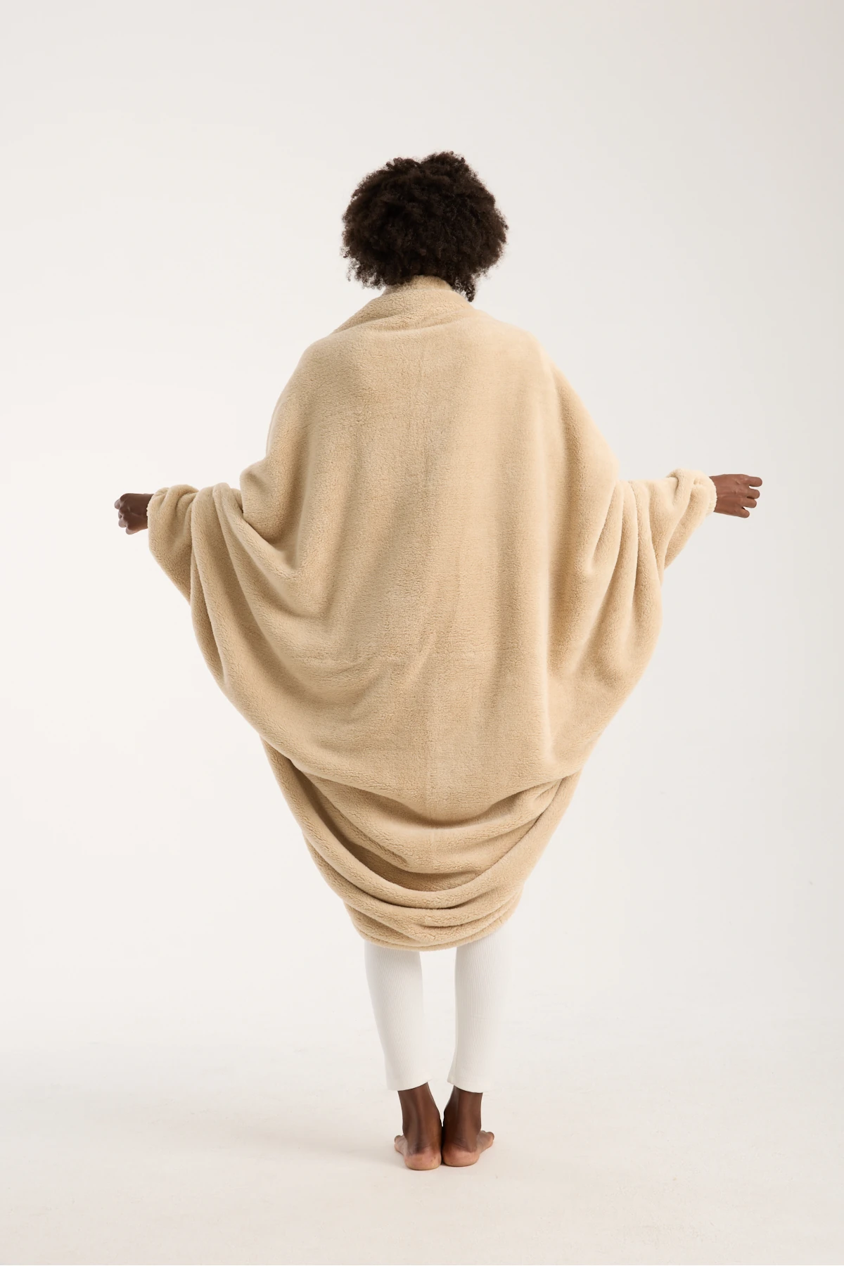 King Size Comfort Premium W Blanket Wellsoft Soft Touch Unisex Oversize Giyilebilir TV Battaniyesi