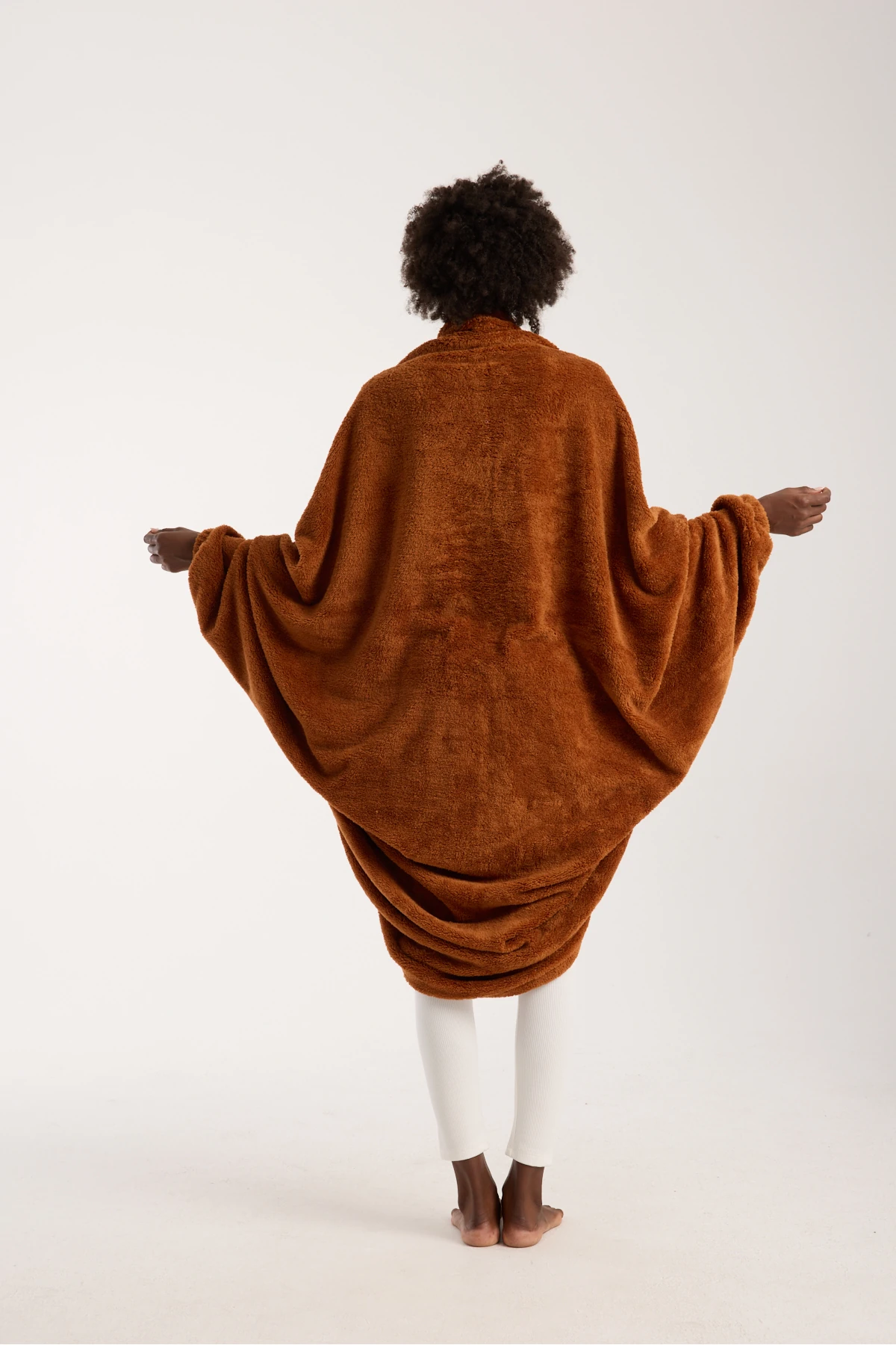 King Size Comfort Premium W Blanket Wellsoft Soft Touch Unisex Oversize Giyilebilir TV Battaniyesi