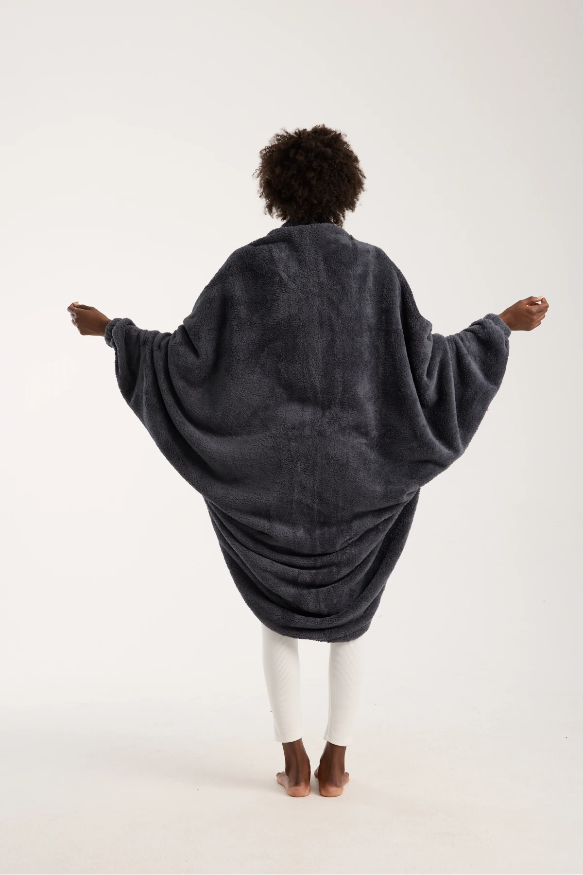 King Size Comfort Premium W Blanket Wellsoft Soft Touch Unisex Oversize Giyilebilir TV Battaniyesi