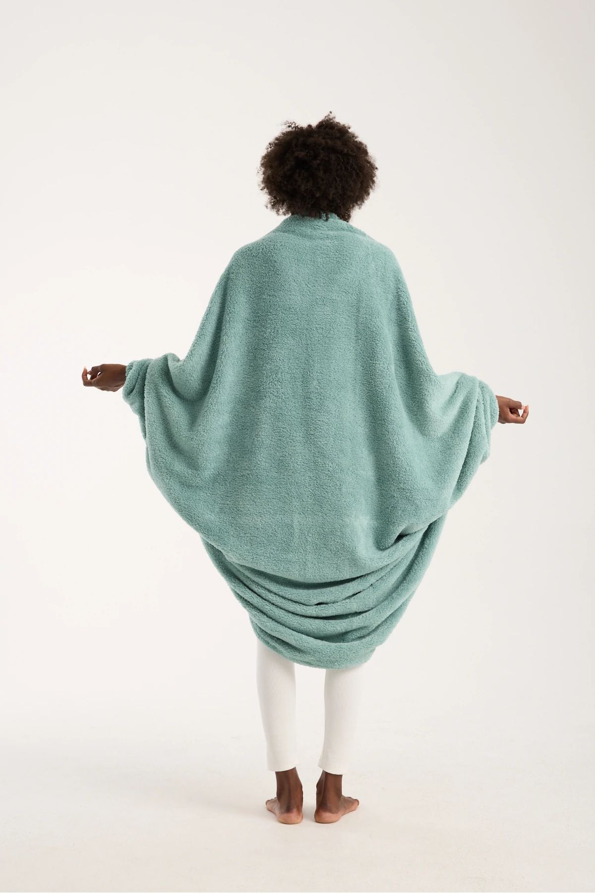 King Size Comfort Premium W Blanket Wellsoft Soft Touch Unisex Oversize Giyilebilir TV Battaniyesi