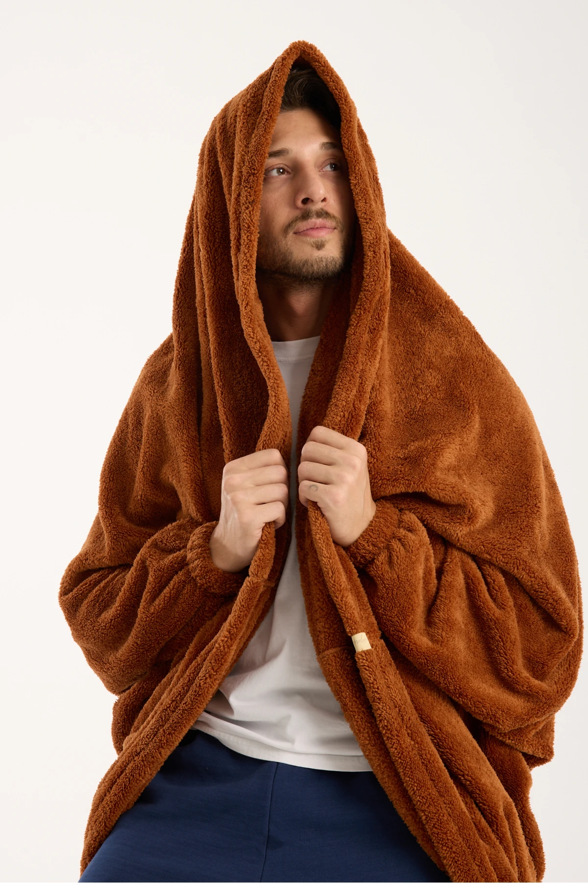 King Size Comfort Premium W Blanket Wellsoft Soft Touch Unisex Oversize Giyilebilir TV Battaniyesi