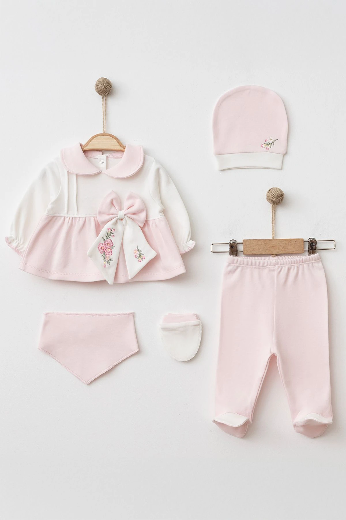 CuteFlower 5'li Set - pembe