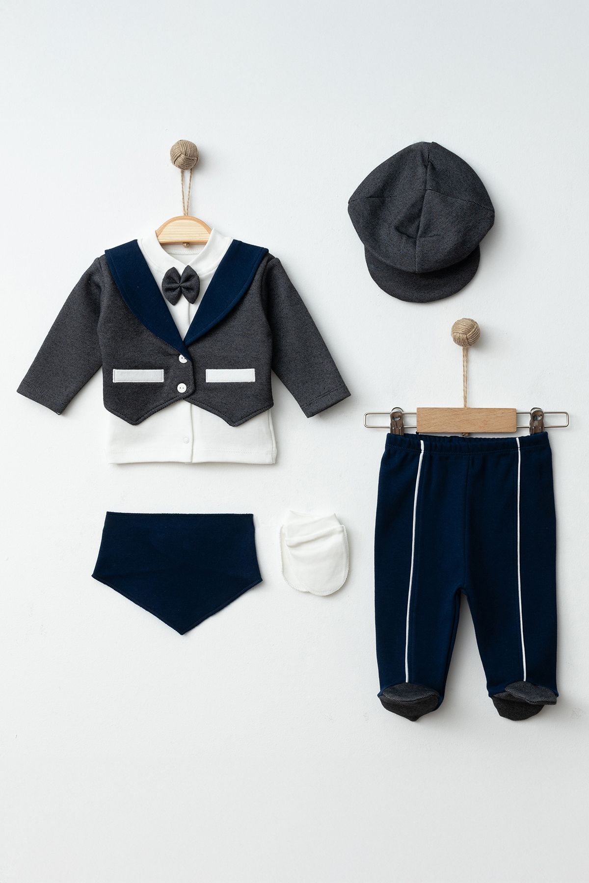 Smokin 5'li Set - Lacivert