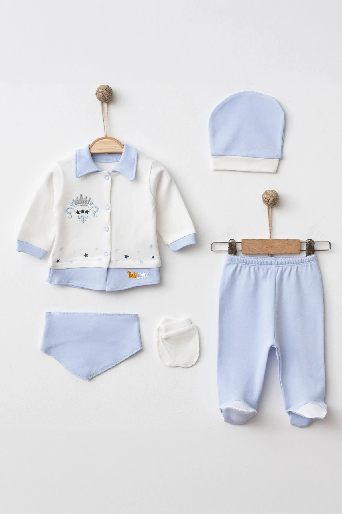 Babyking 5'li Set - mavi