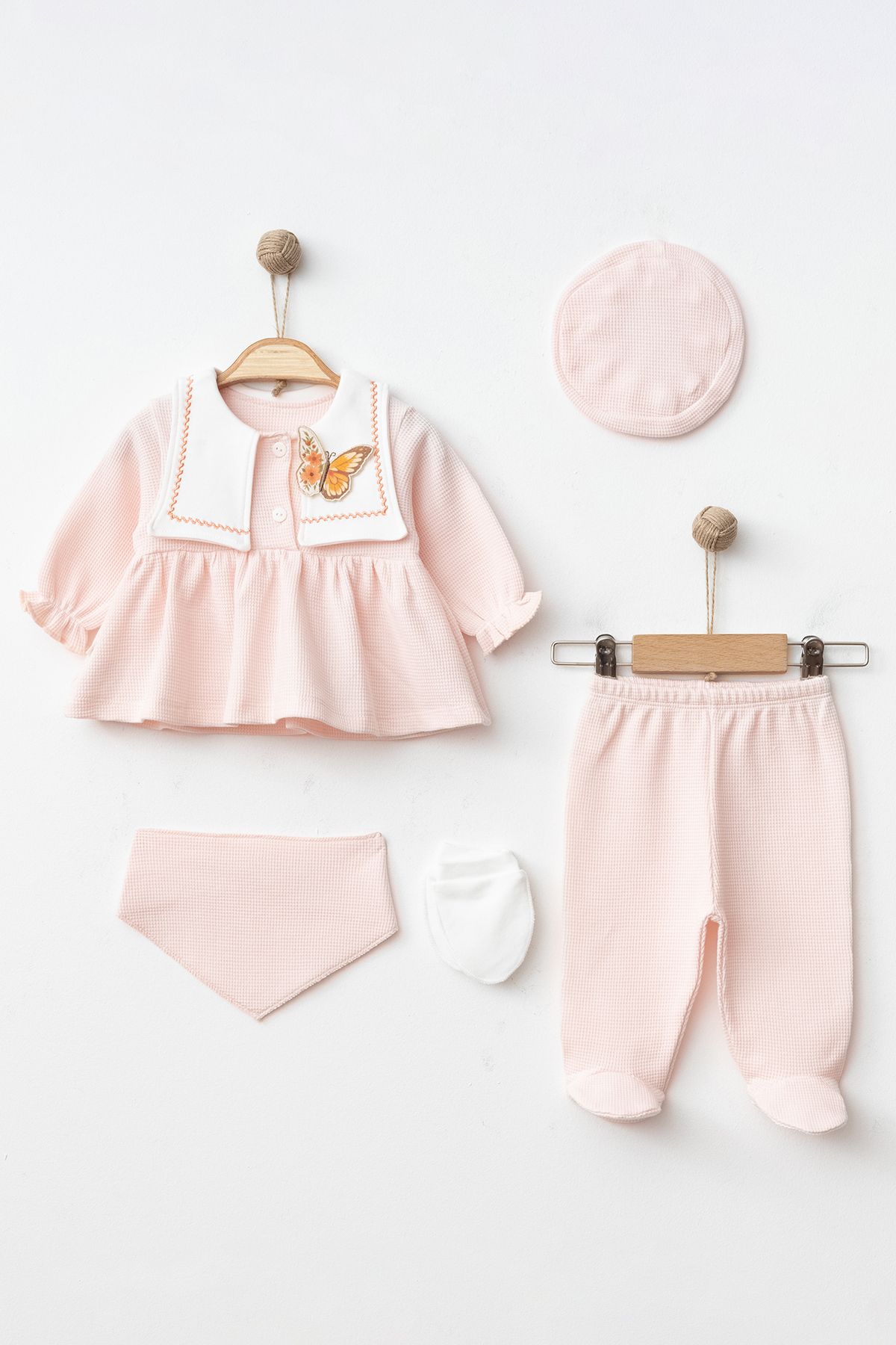 Butterfly Stories 5'li Set - pembe