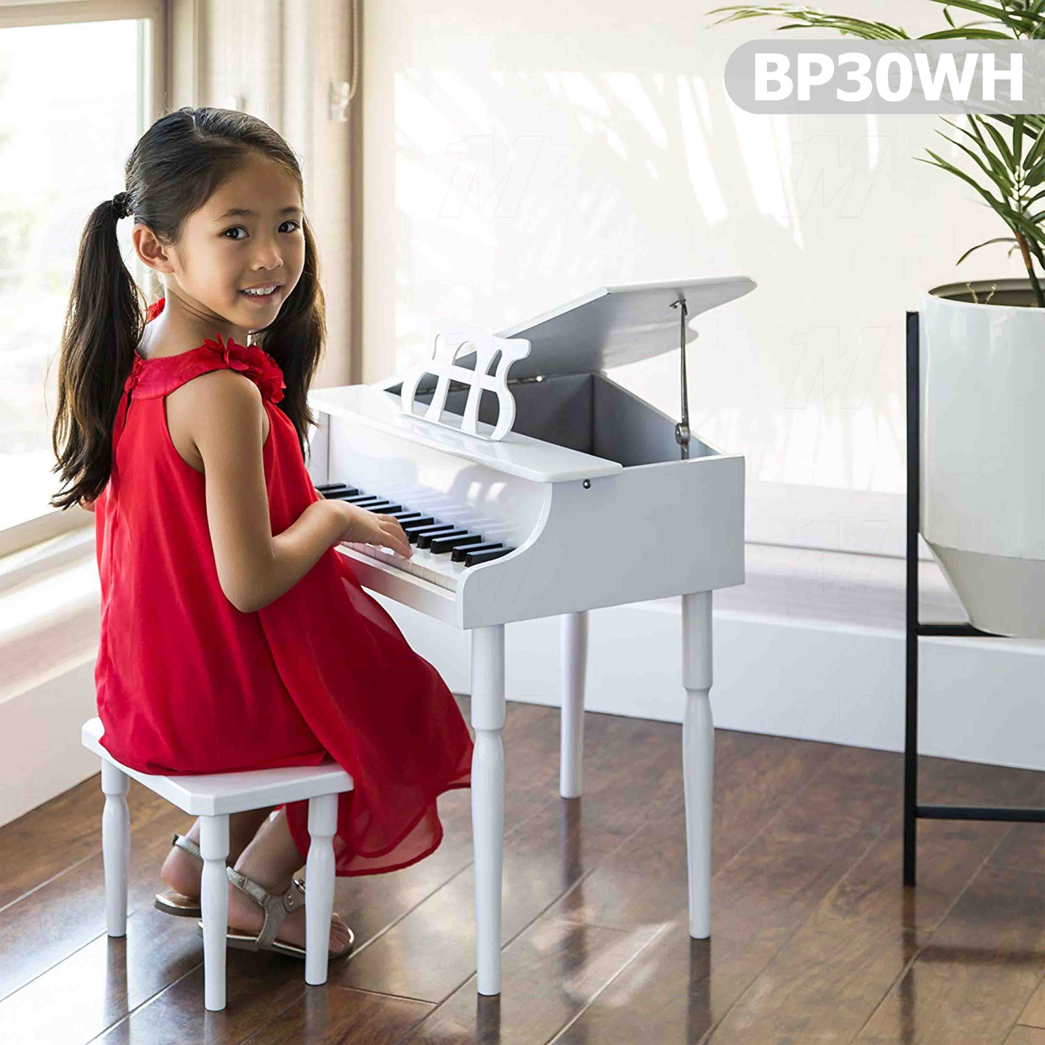 Children's Wooden Piano BP30WH