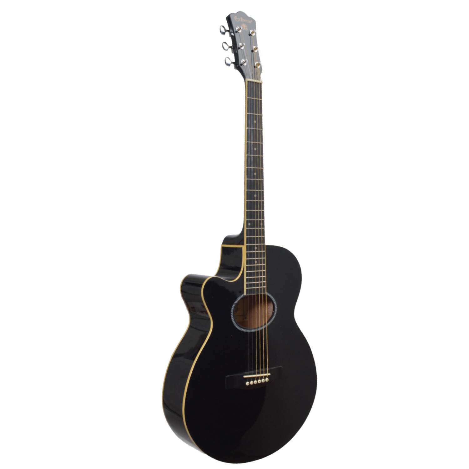 GİTAR AKUSTİK EXTREME SOLAK SAHNE GİTARI (XACLH45EQ4BK)