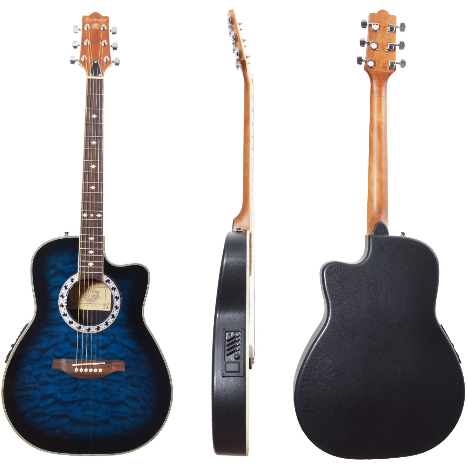Guitar Electro Acoustic Extreme XAF60EQ4BLS 