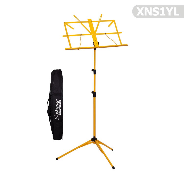 Music Stand Portable XNS1YL Yellow ( Case Gift )