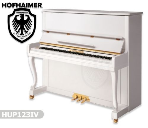 Piano Console Wall Hofhaimer Ivory Whıte HUP123IV