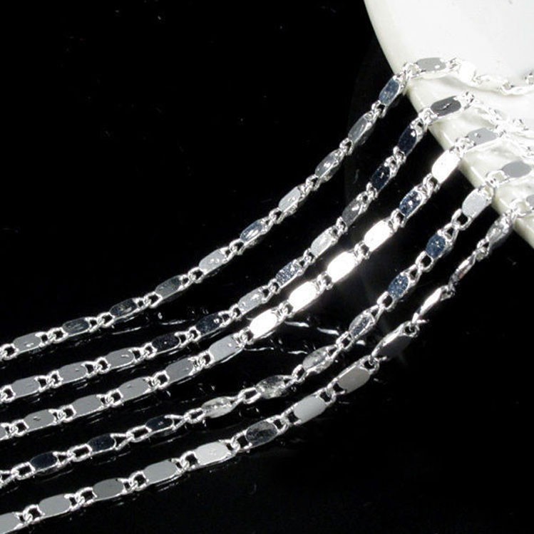 Gift Silver Plated Chain HZ50