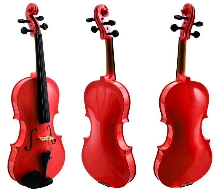 Manuel Raymond 4/4 Violin Red MRV44RD
