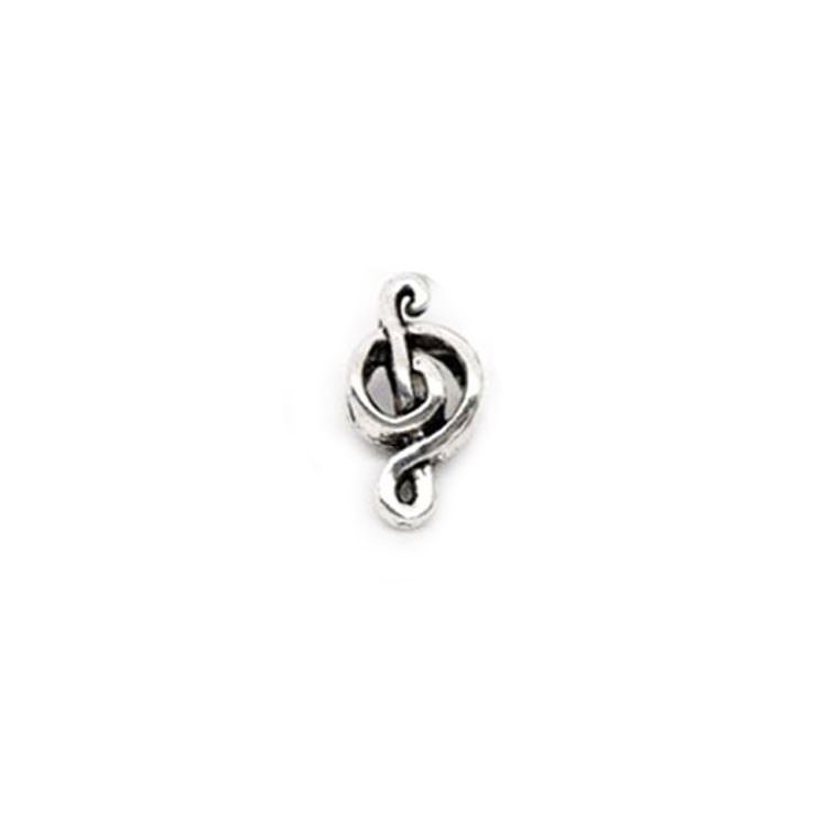 Gift Note Pendant Silver Plated NKU