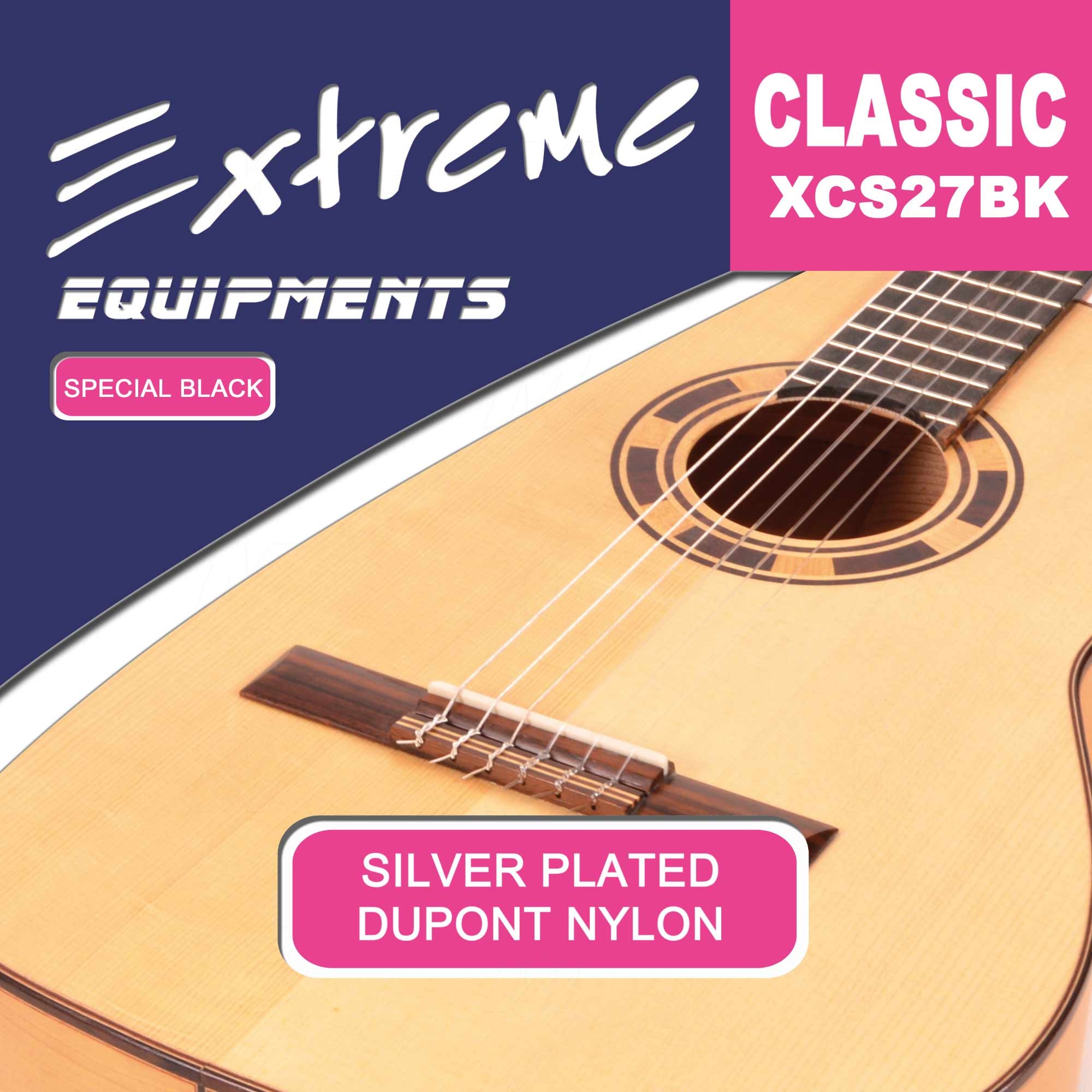Guitar Classic SET String Extreme Black XCS27BK