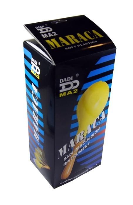 Percussion Maracas Plastic Wooden Handle Dadi - MA2YL