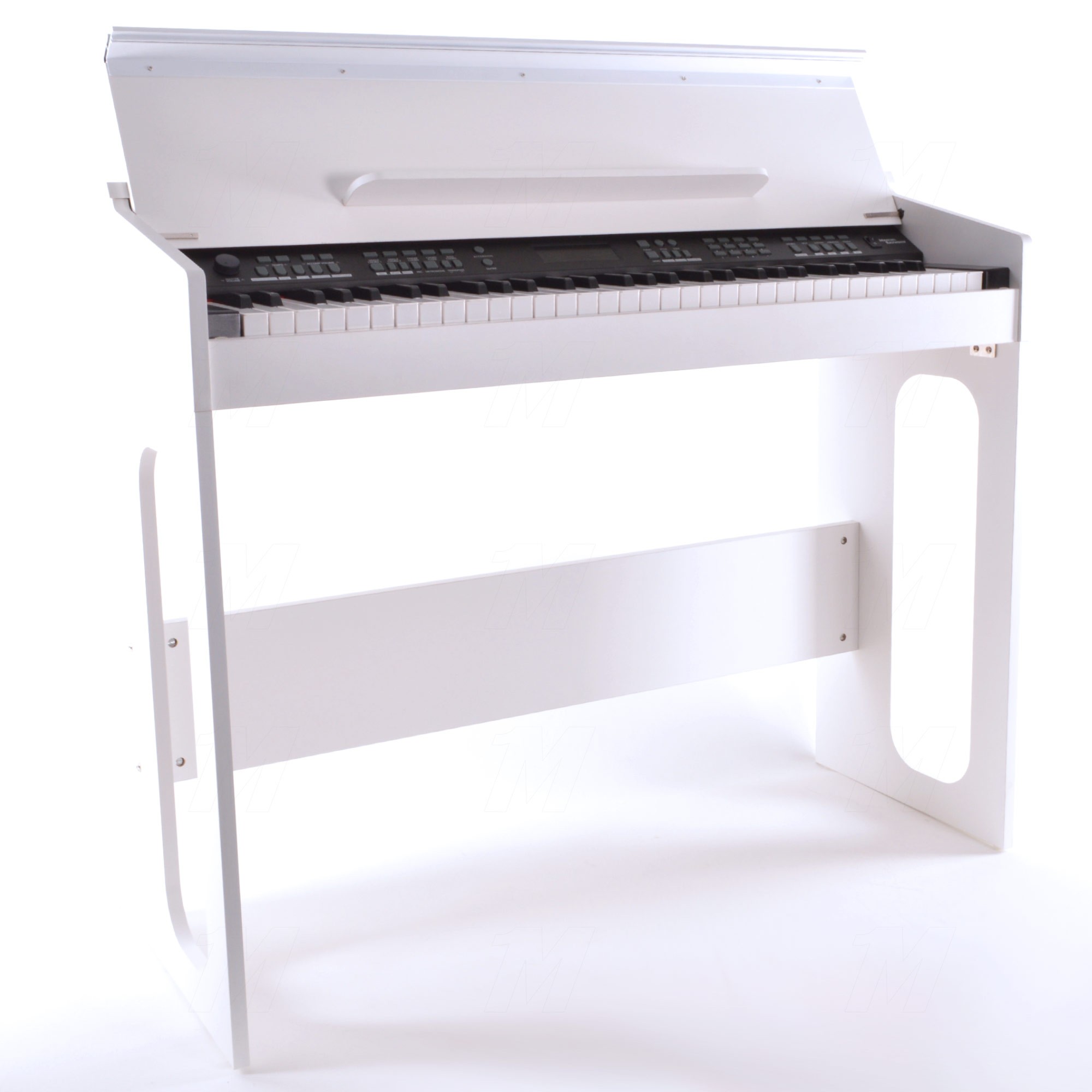 Digital (Silent) Piano Manual Raymond 61 Keys White MRP3261WH