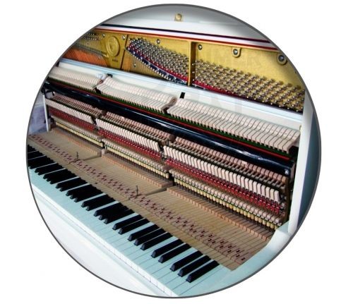 Piano Console Wall Hofhaimer Walnut HUP123WN