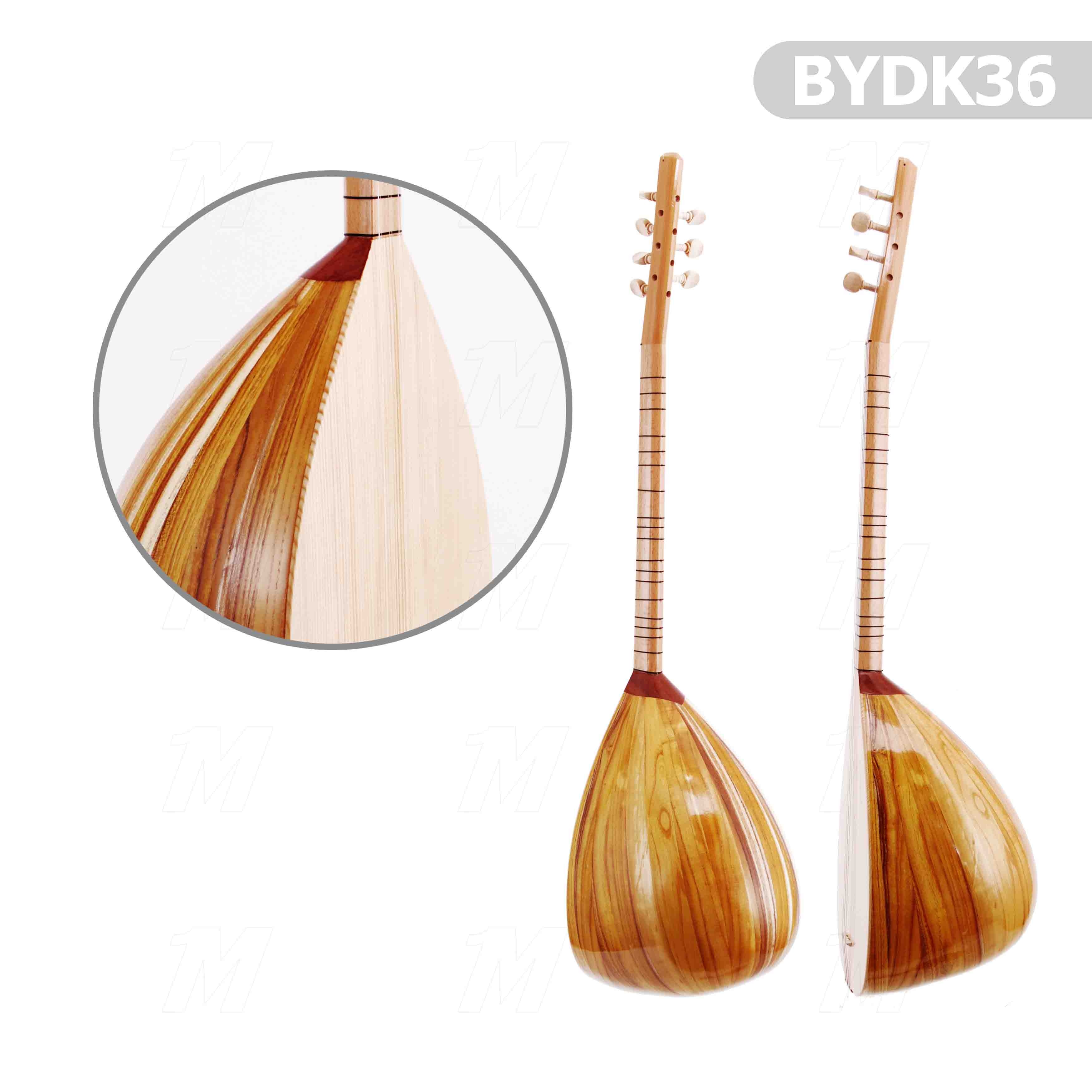 Baglama Leaf Mulberry Short Handle BYDK36 