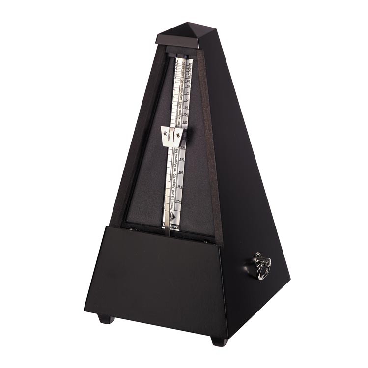 Metronome Mechanical Material Solid Black Matte WT-806M