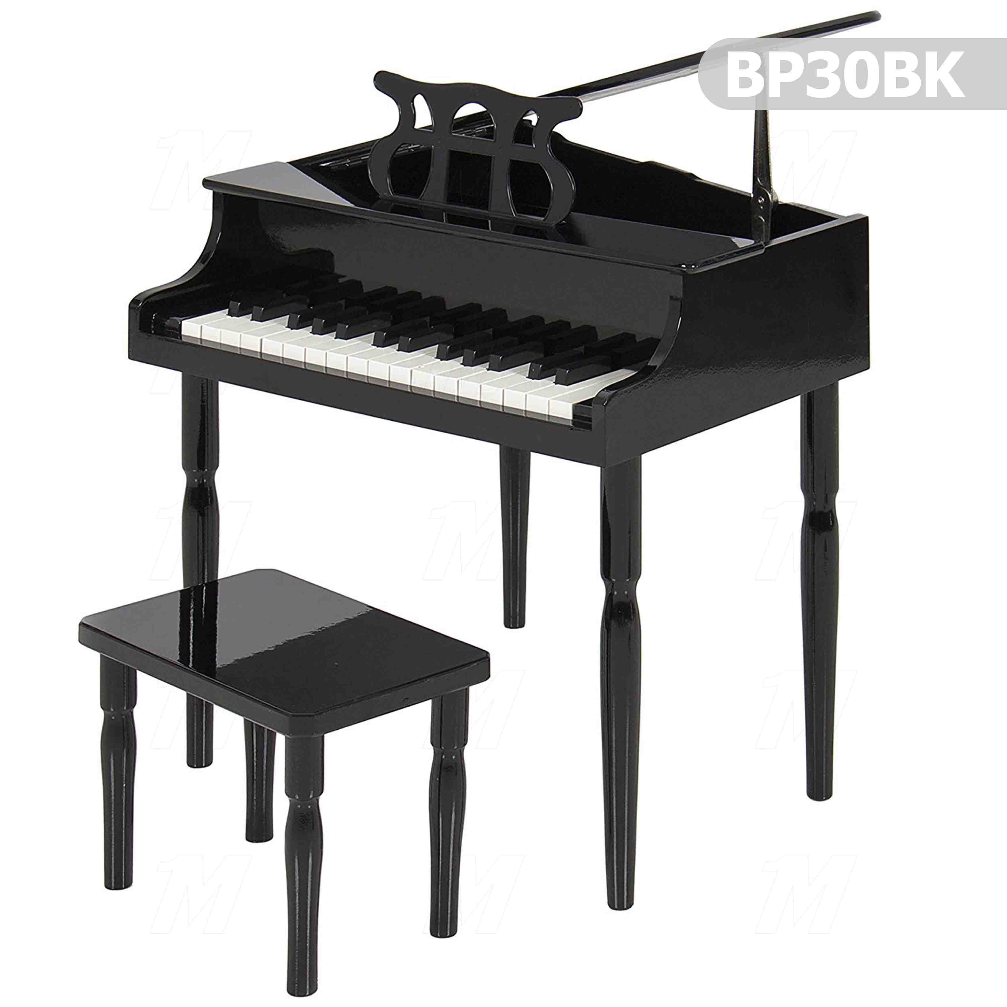 Children's Wooden Piano BP30BK