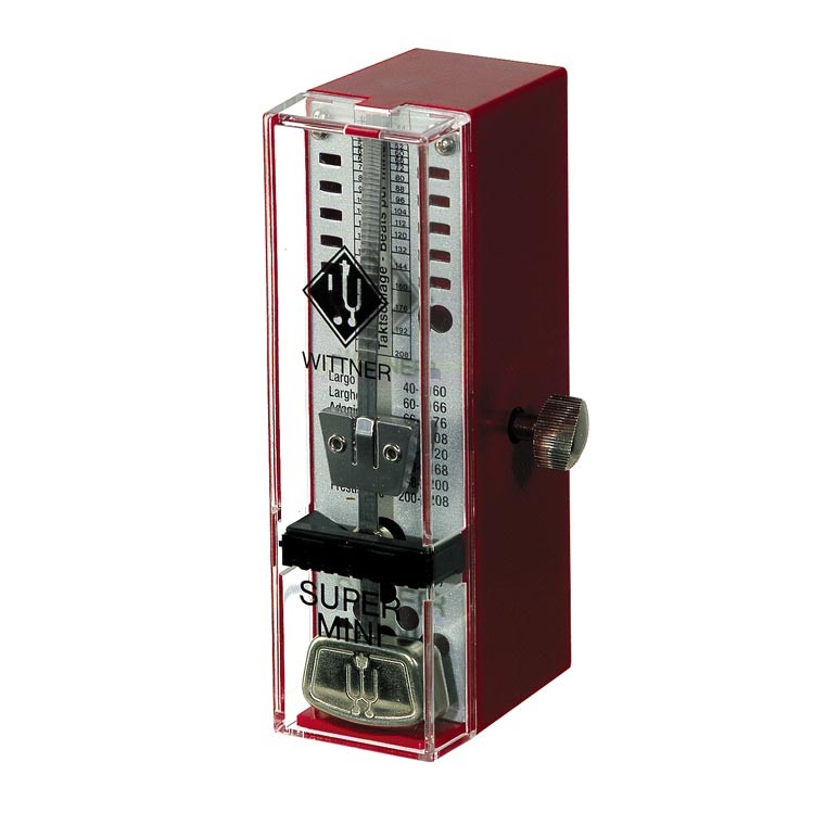 Metronome Mechanical Super Mini Claret Red WT-884051