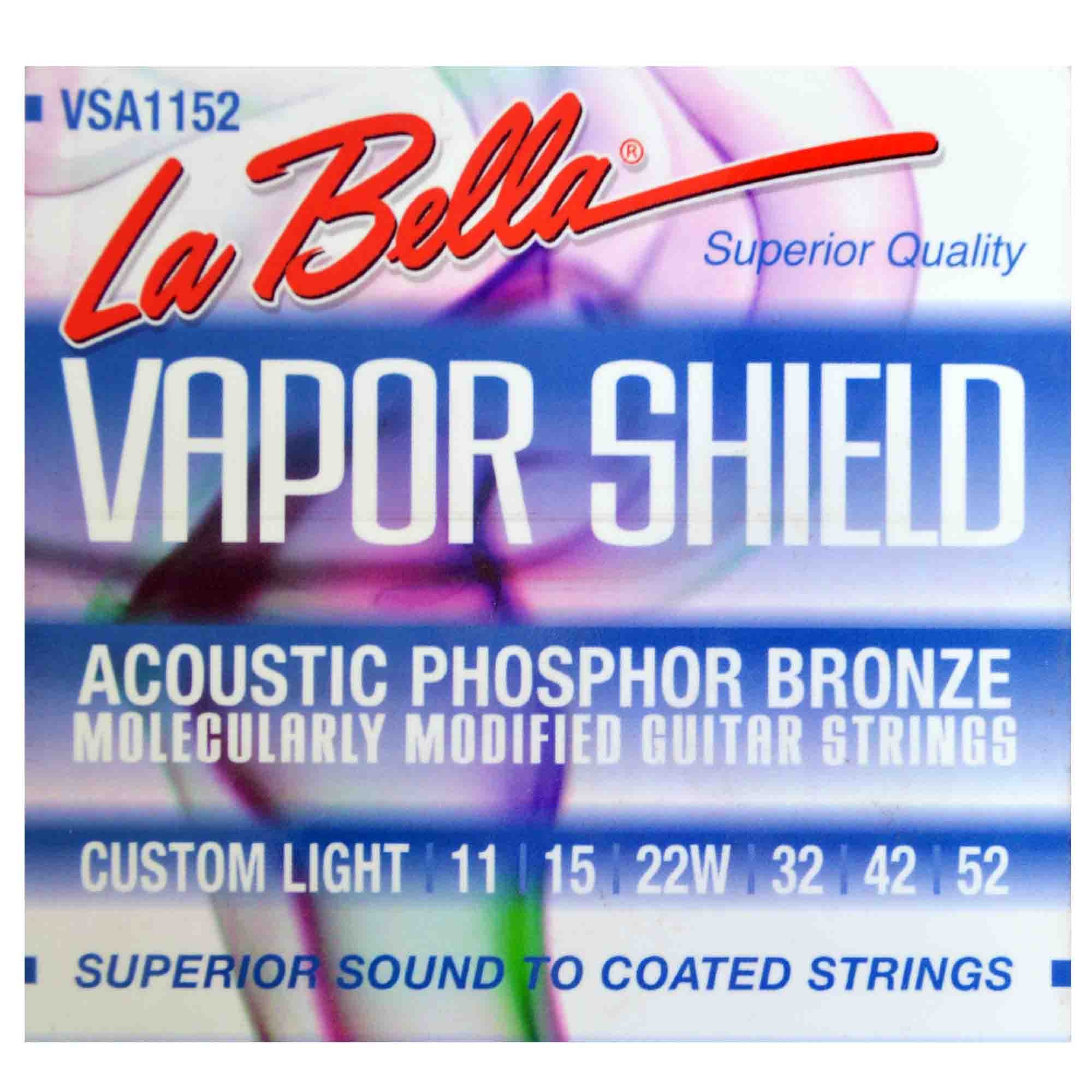 ACOUSTIC GUITAR STRING LABELLA VAPOR SHIELD LB-VSA1152