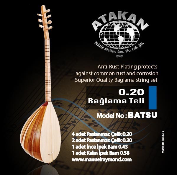 Baglama String Set 0.20 BATSU