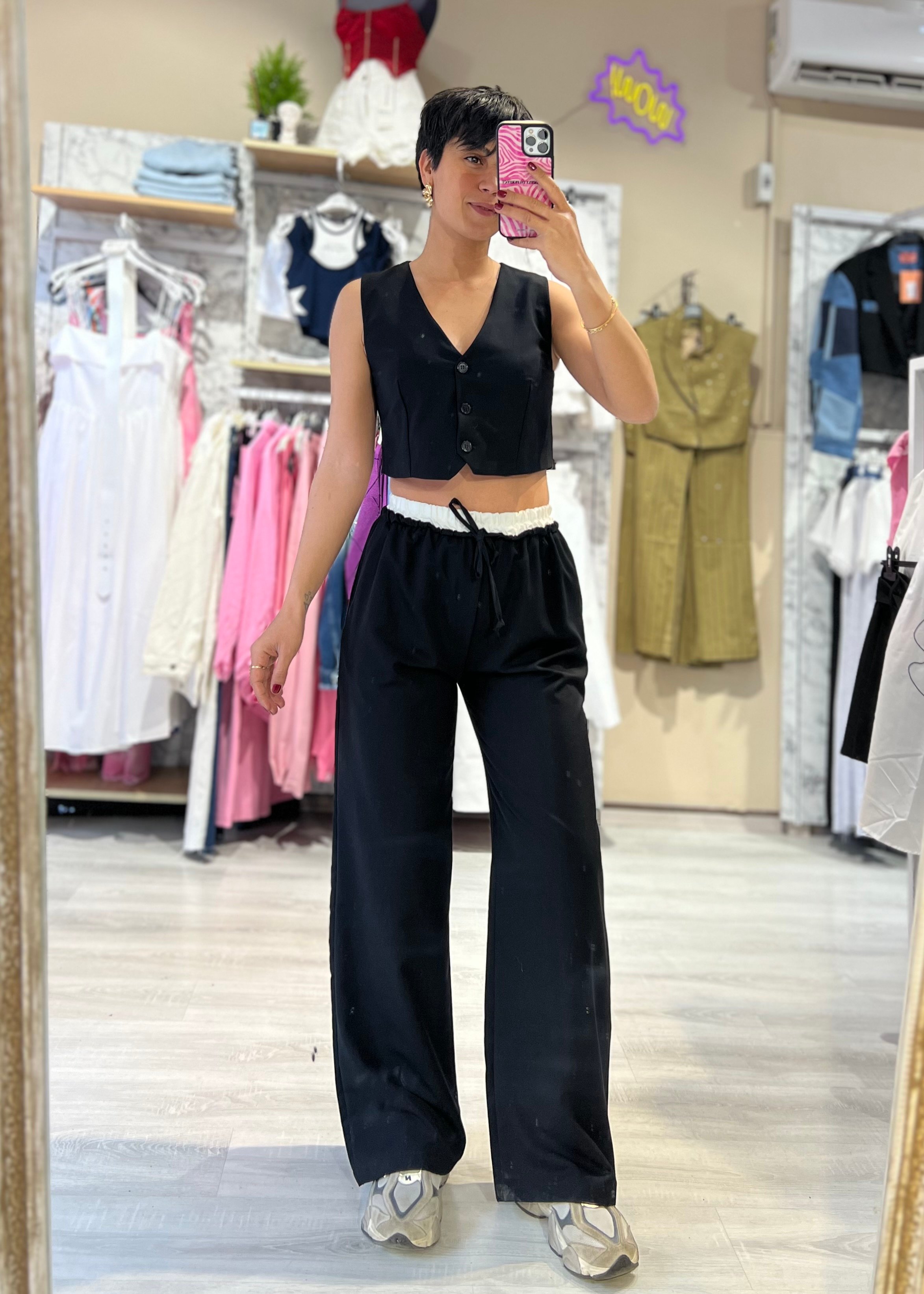 Premium Yelek & Pantolon Takım - SİYAH