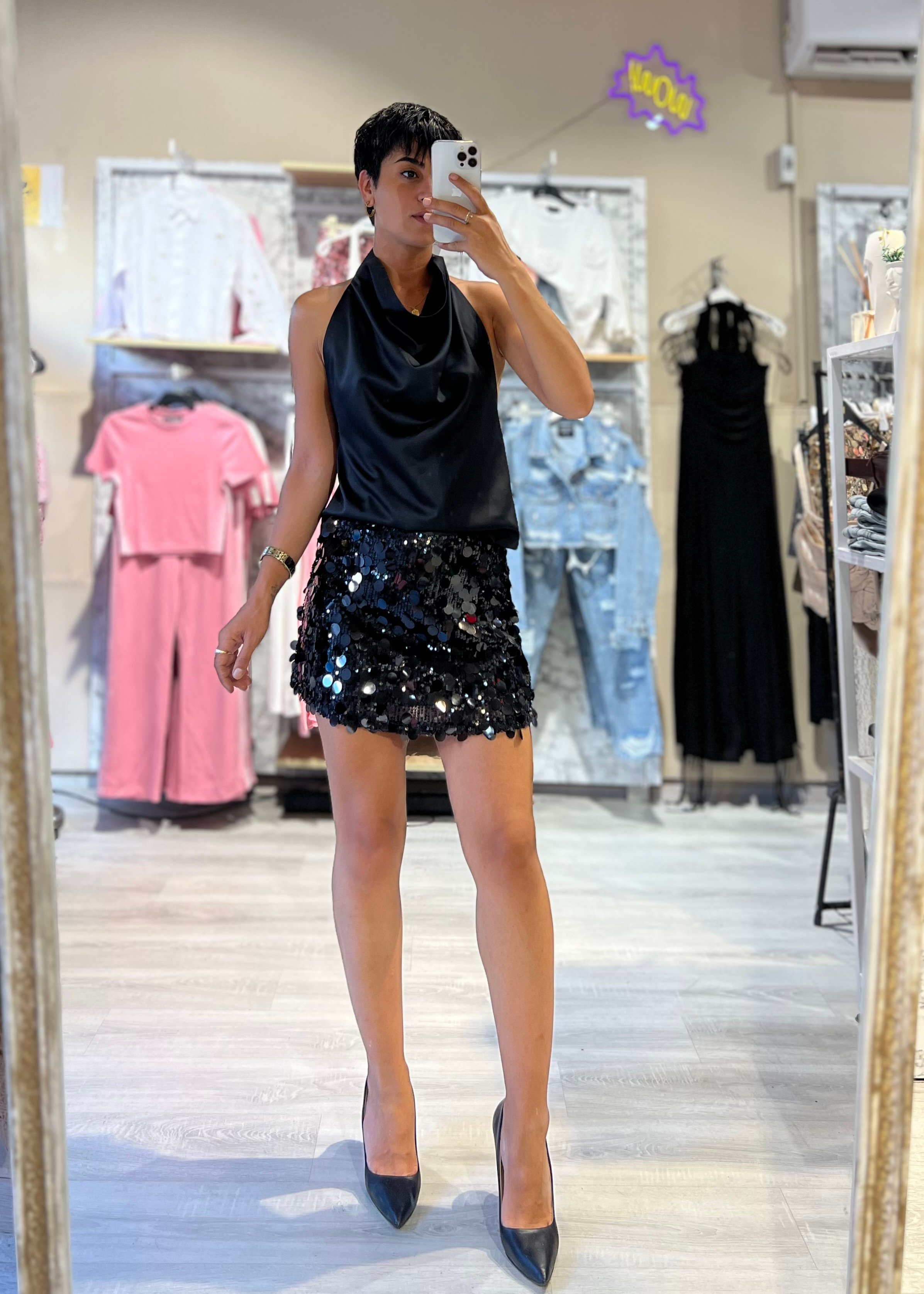 Aria PulPayet Marka Model Mini Etek