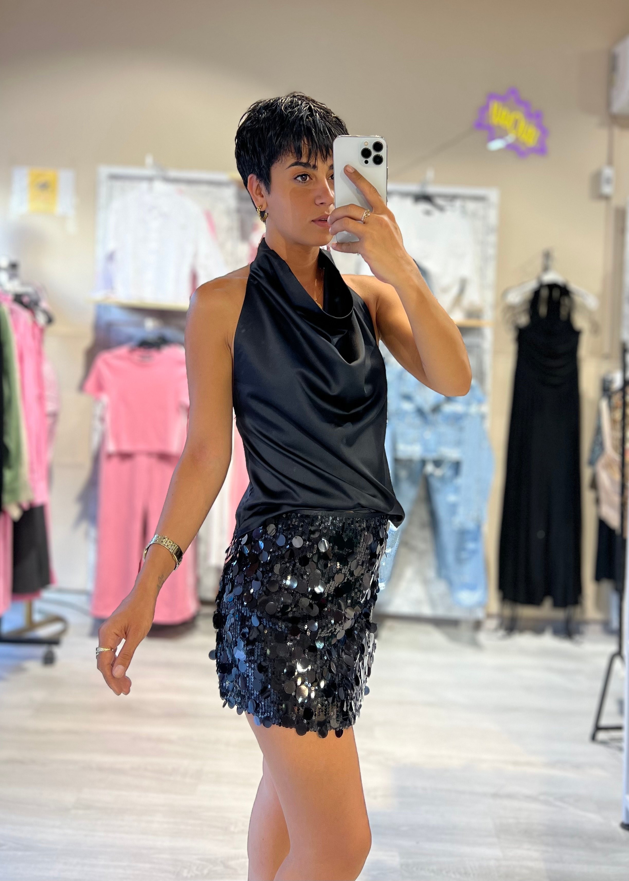 Aria PulPayet Marka Model Mini Etek