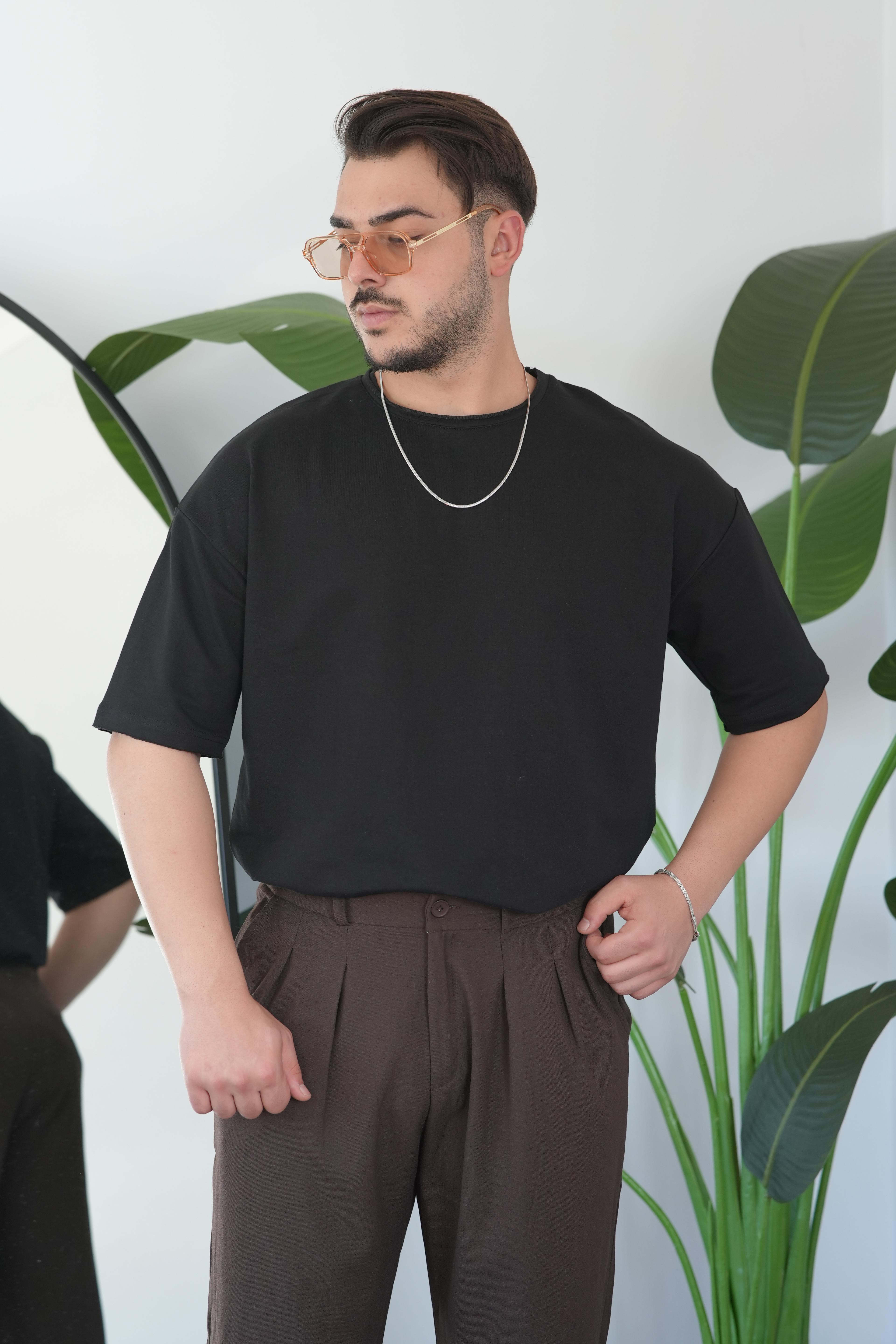 Oversize Premium Tshirt - Siyah