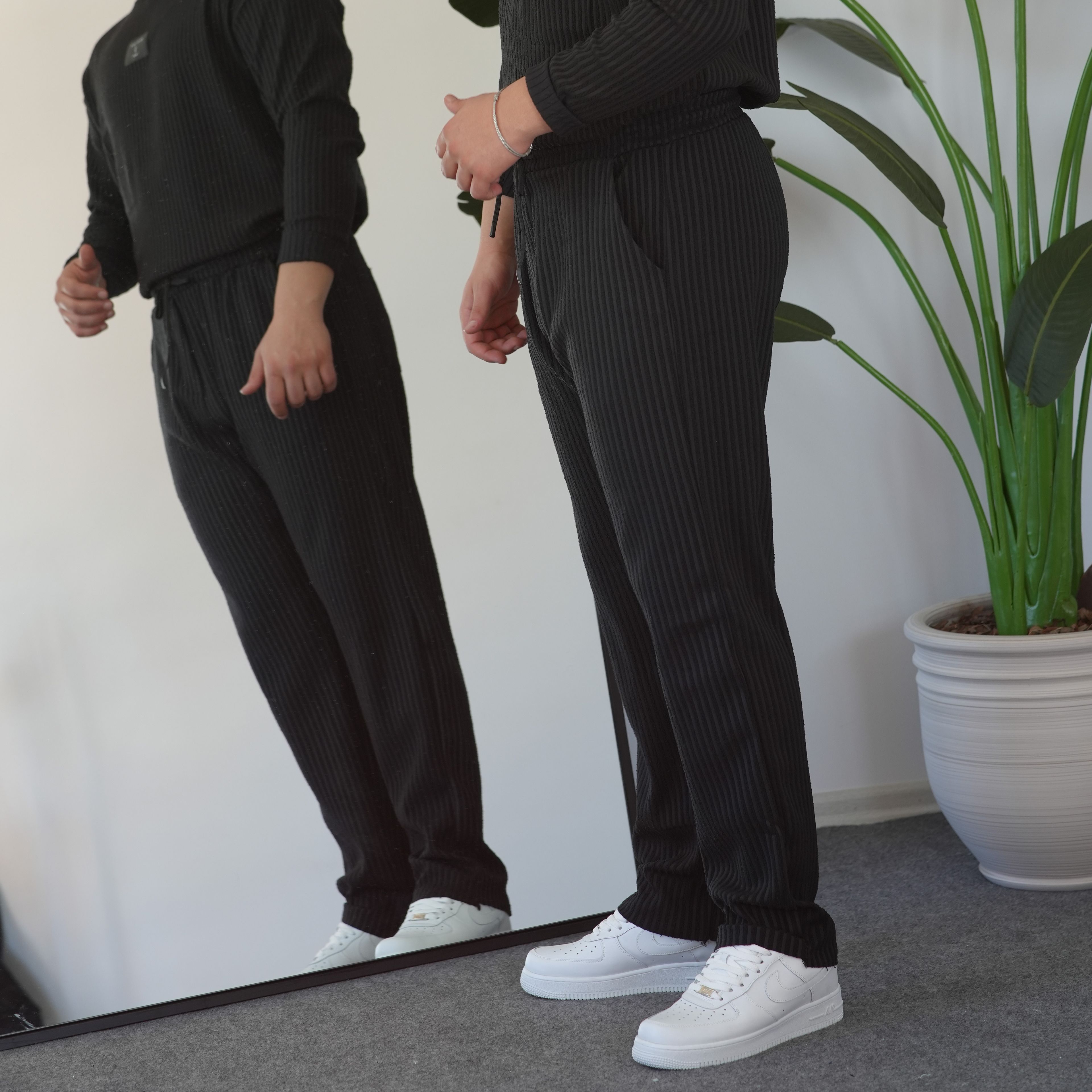 Fitilli Oversize Jogger Pantolon