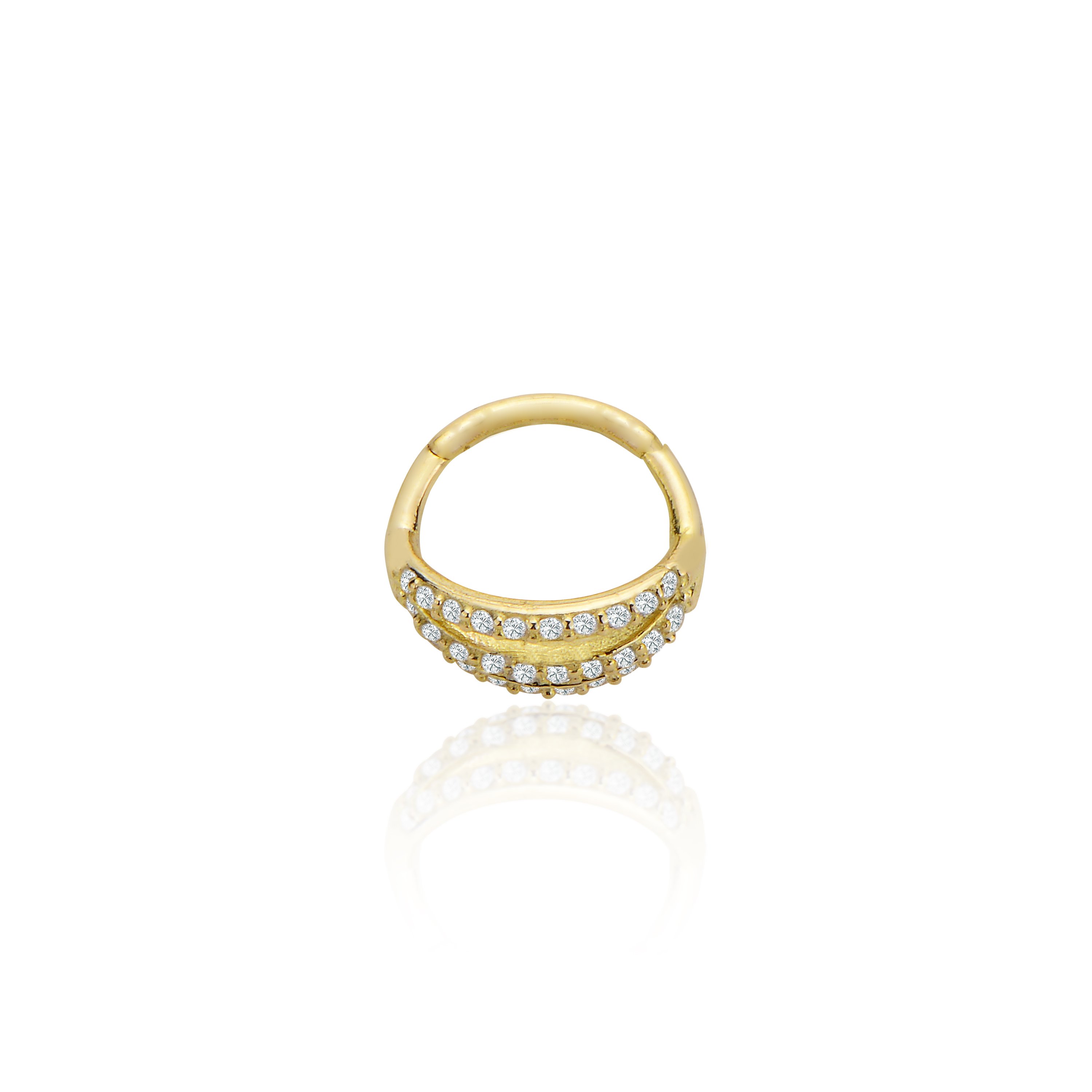 Tasarım halka helix piercing