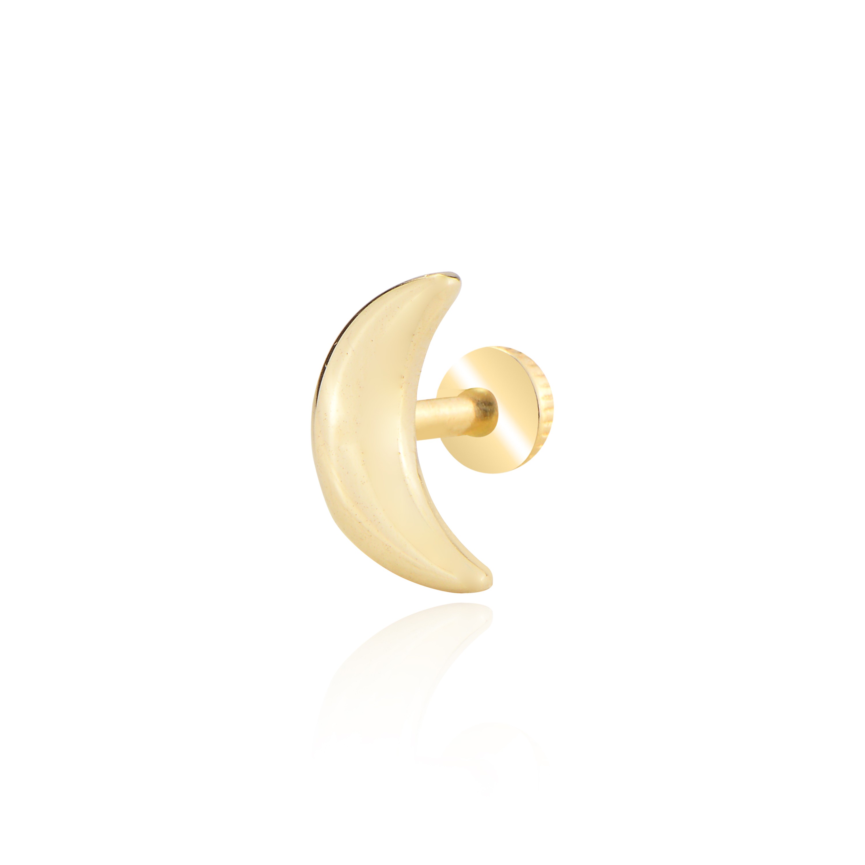 Taşsız Ay model tragus piercing