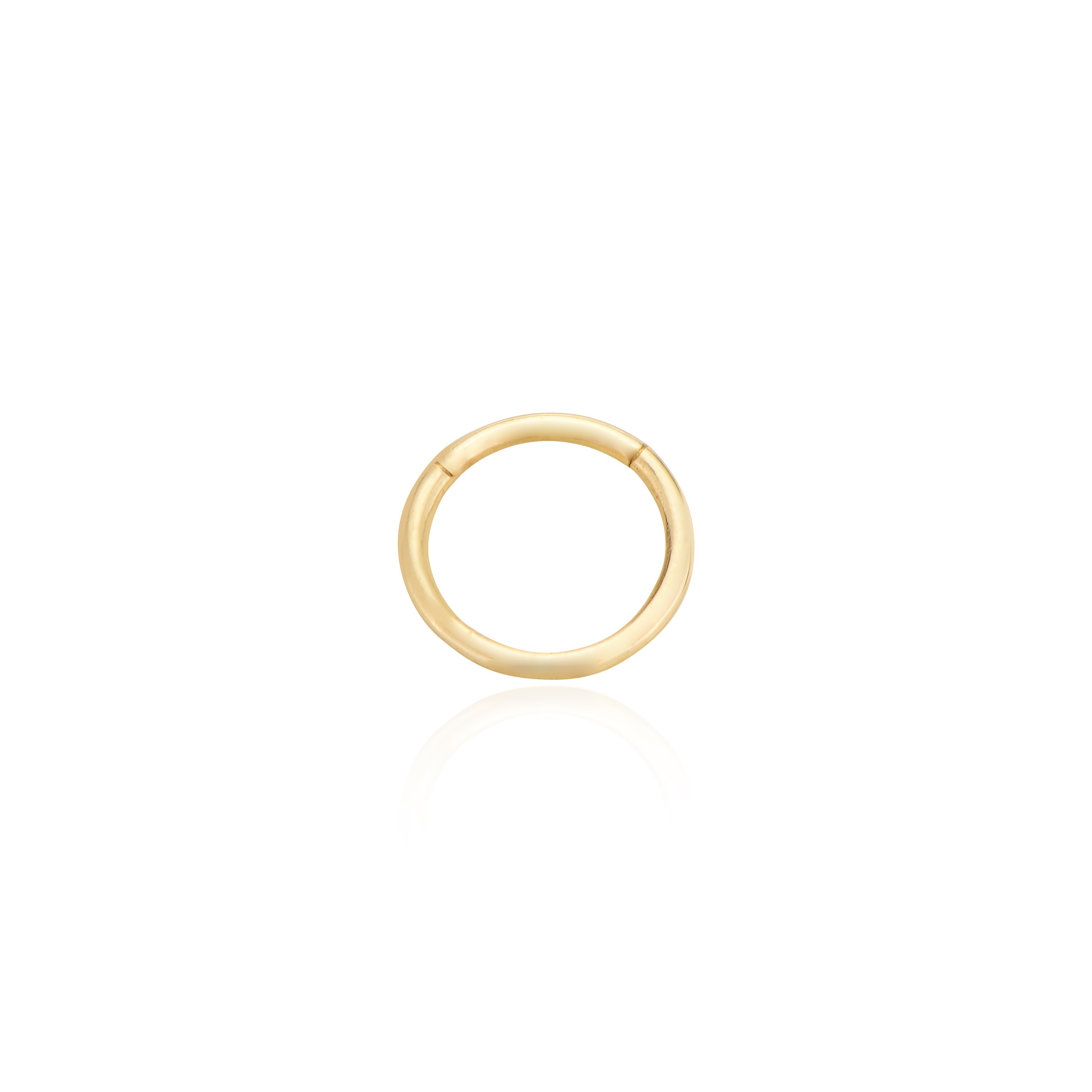 Halka helix piercing