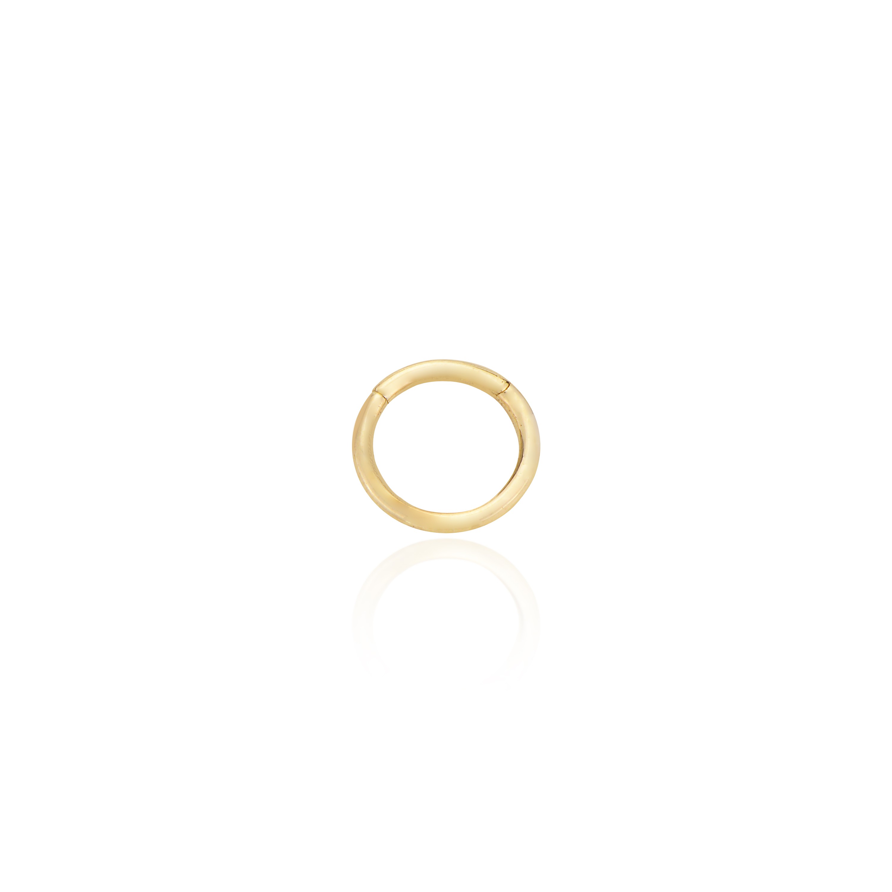 Halka helix piercing