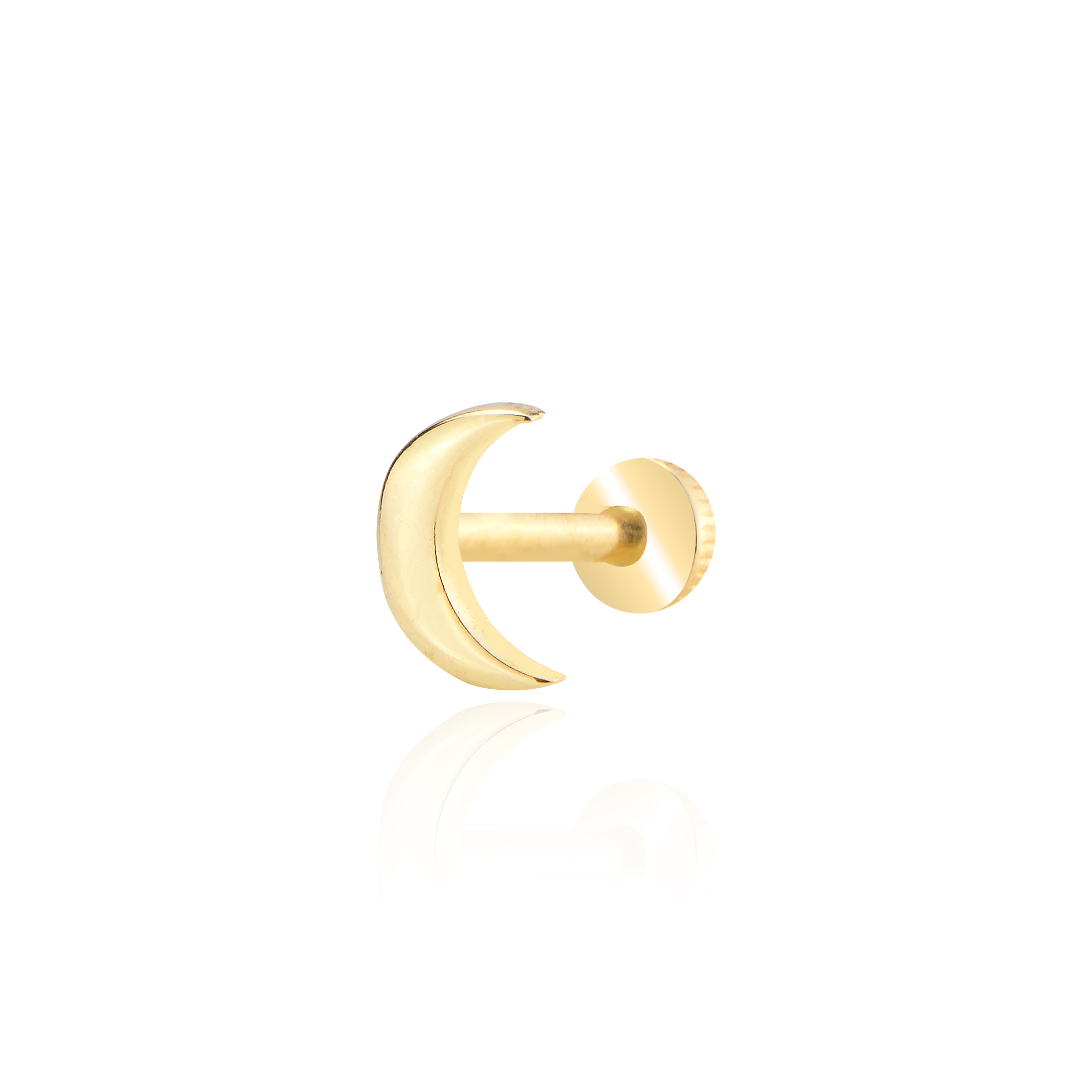 Taşsız Ay model tragus piercing