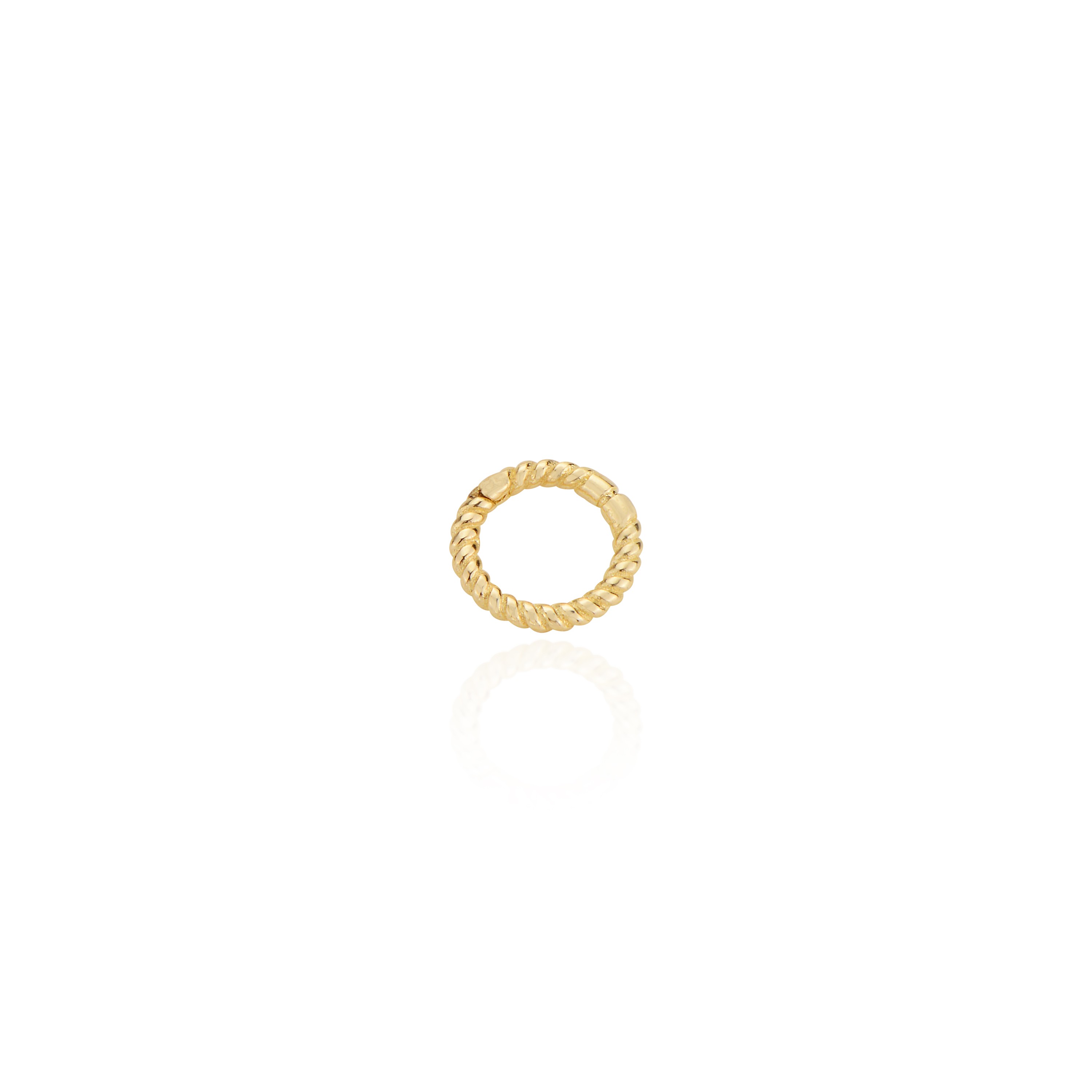 Burgu halka helix piercing