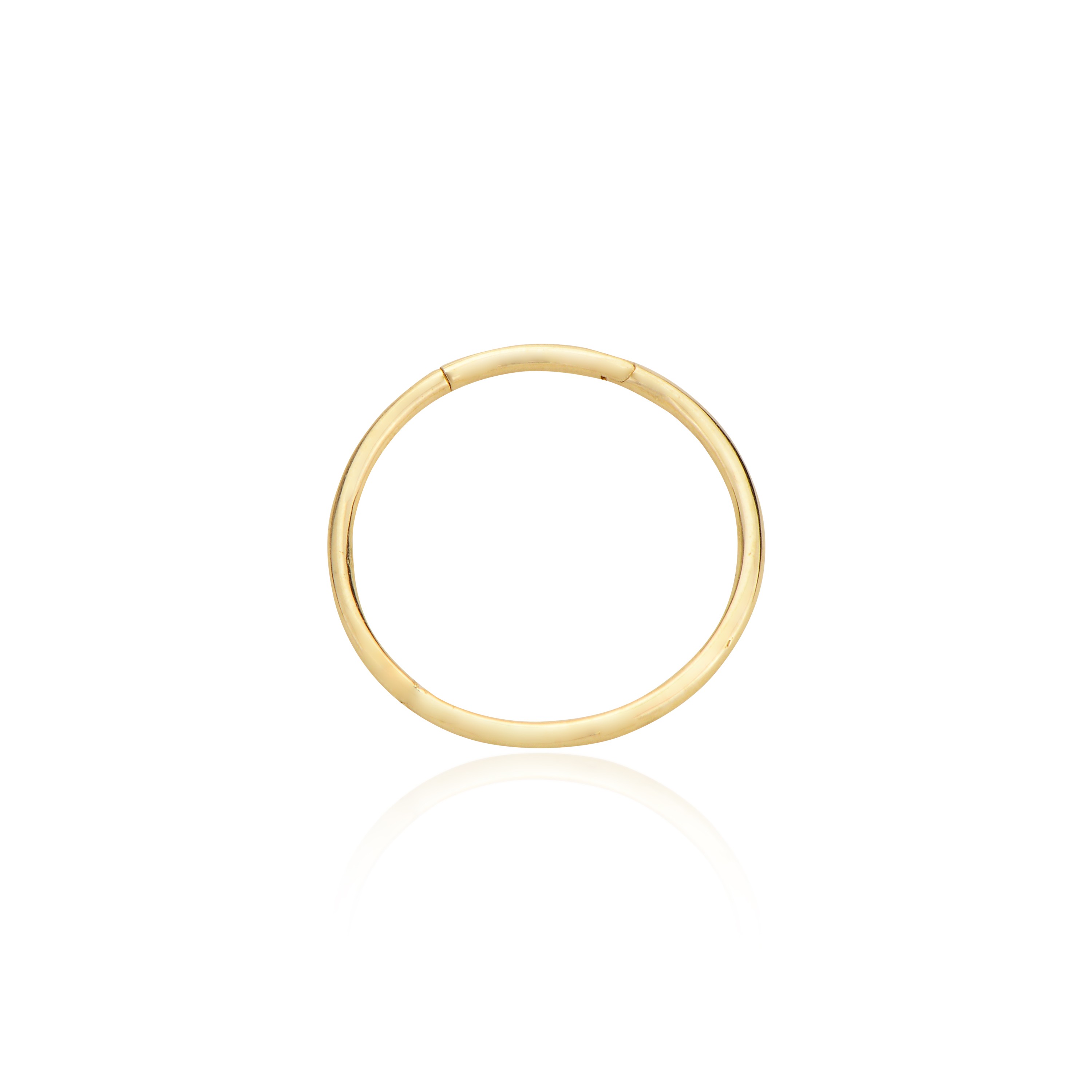 Halka helix piercing