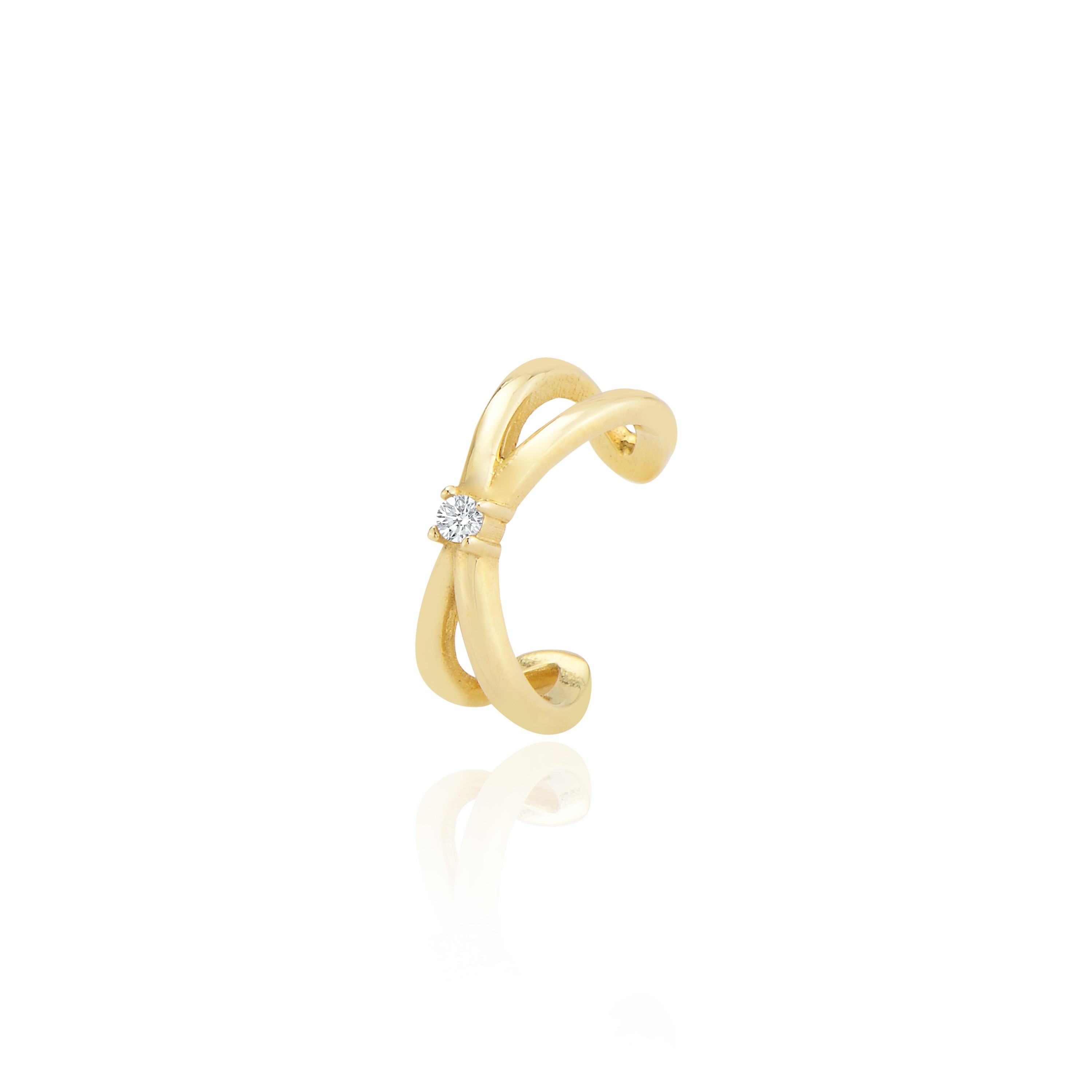 Tasarım kıkırdak earcuff piercing