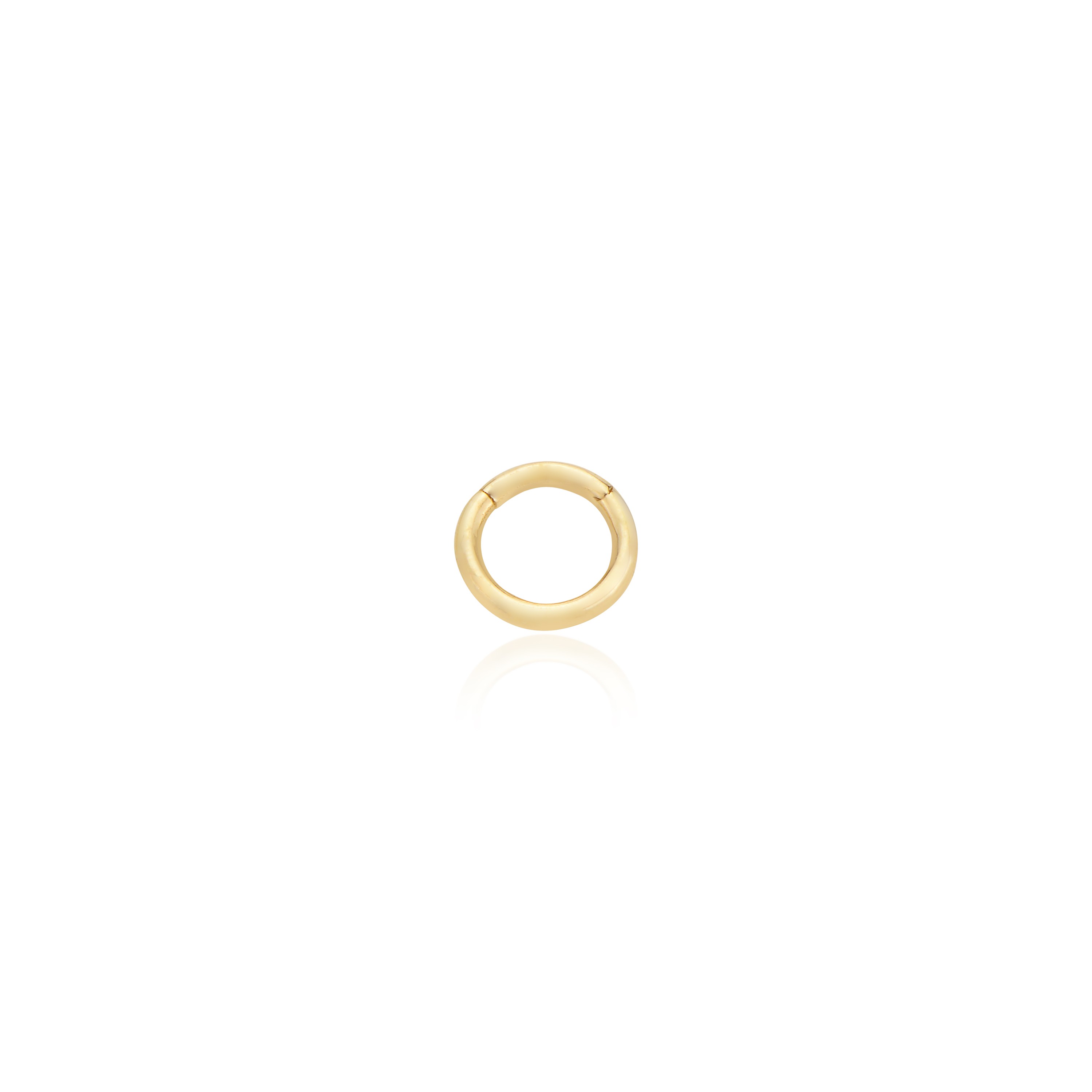 Halka helix piercing