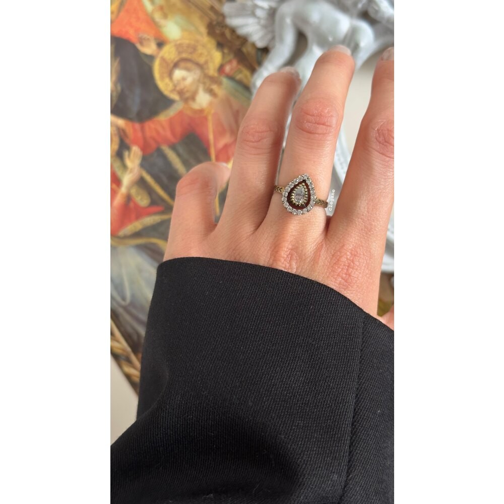 Drop Diamond Setting