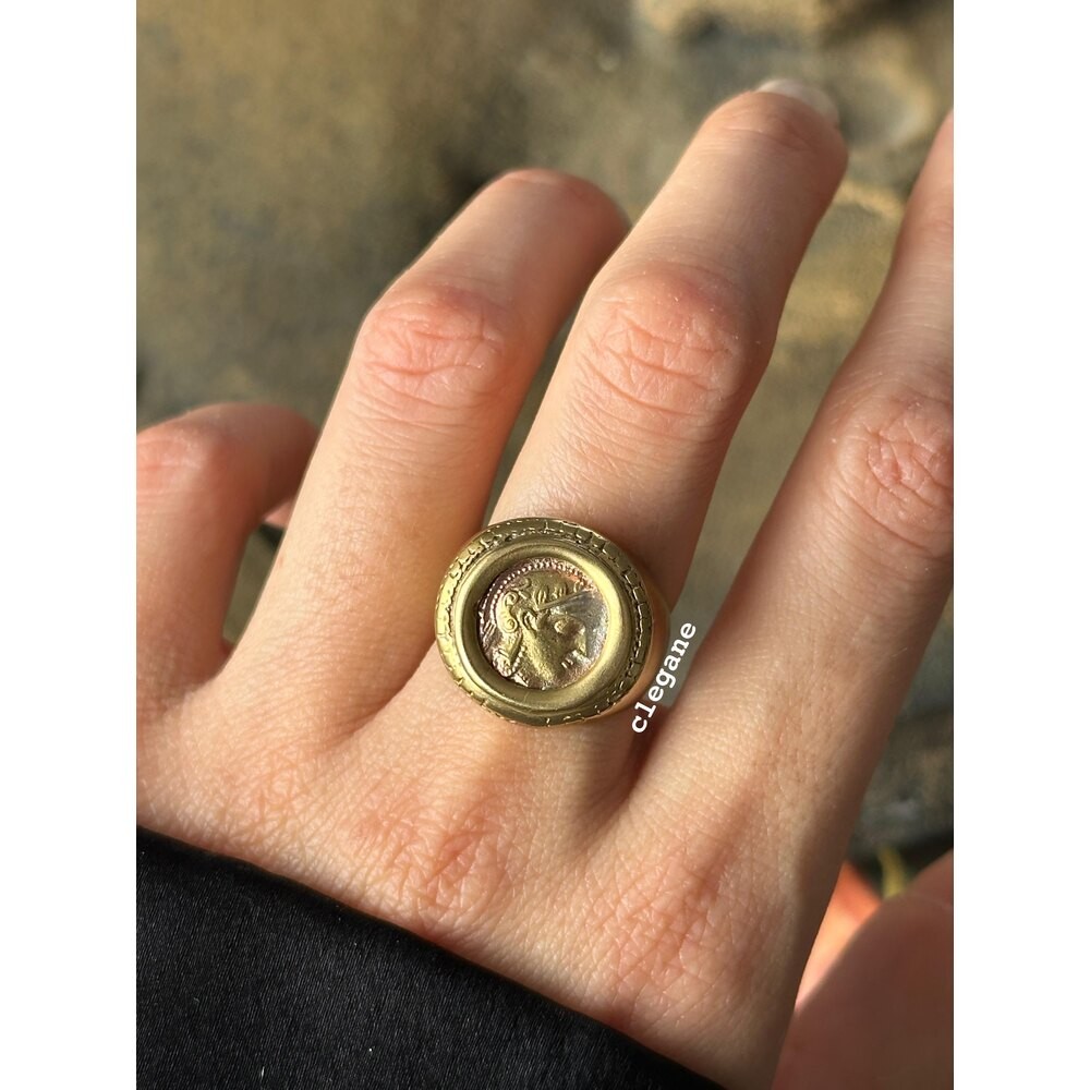 Portrait Locket Ring
