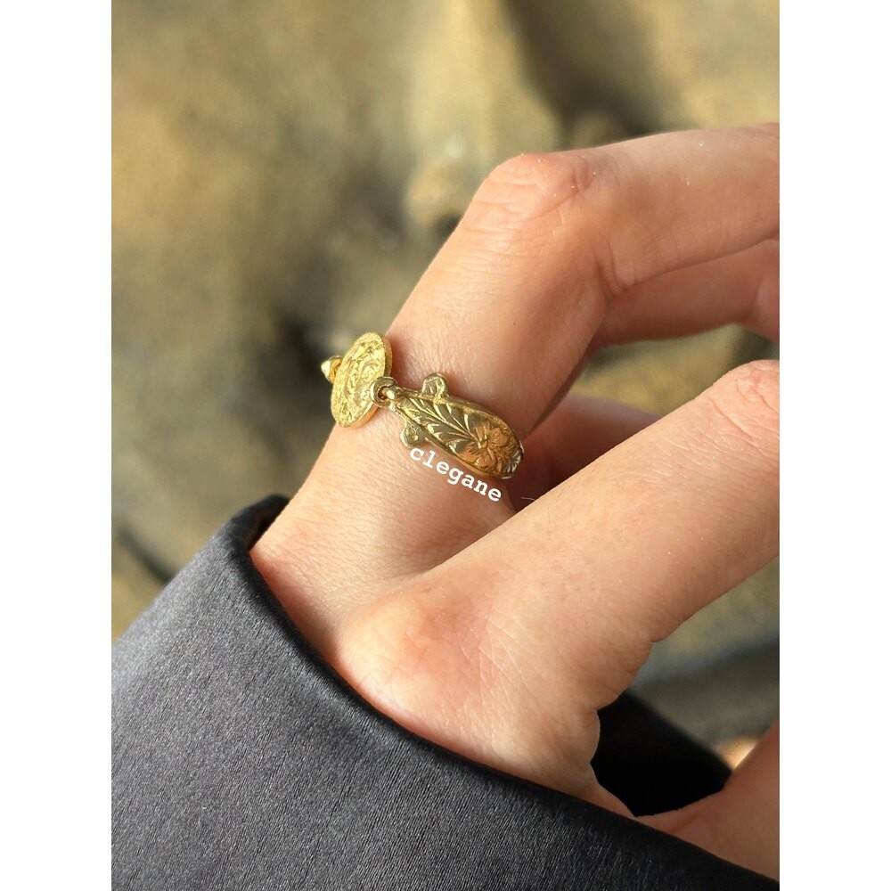 Double Sided Locket Ring