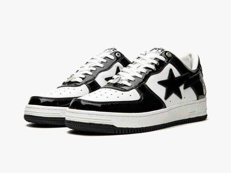 A Bathing Ape Bape Sta Black White Air Force 