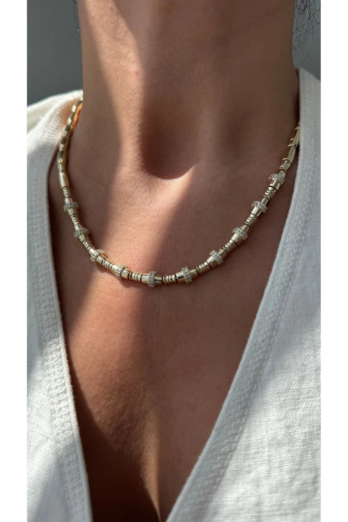 Çelik Özel Tasarım Marka Leyla Kolye