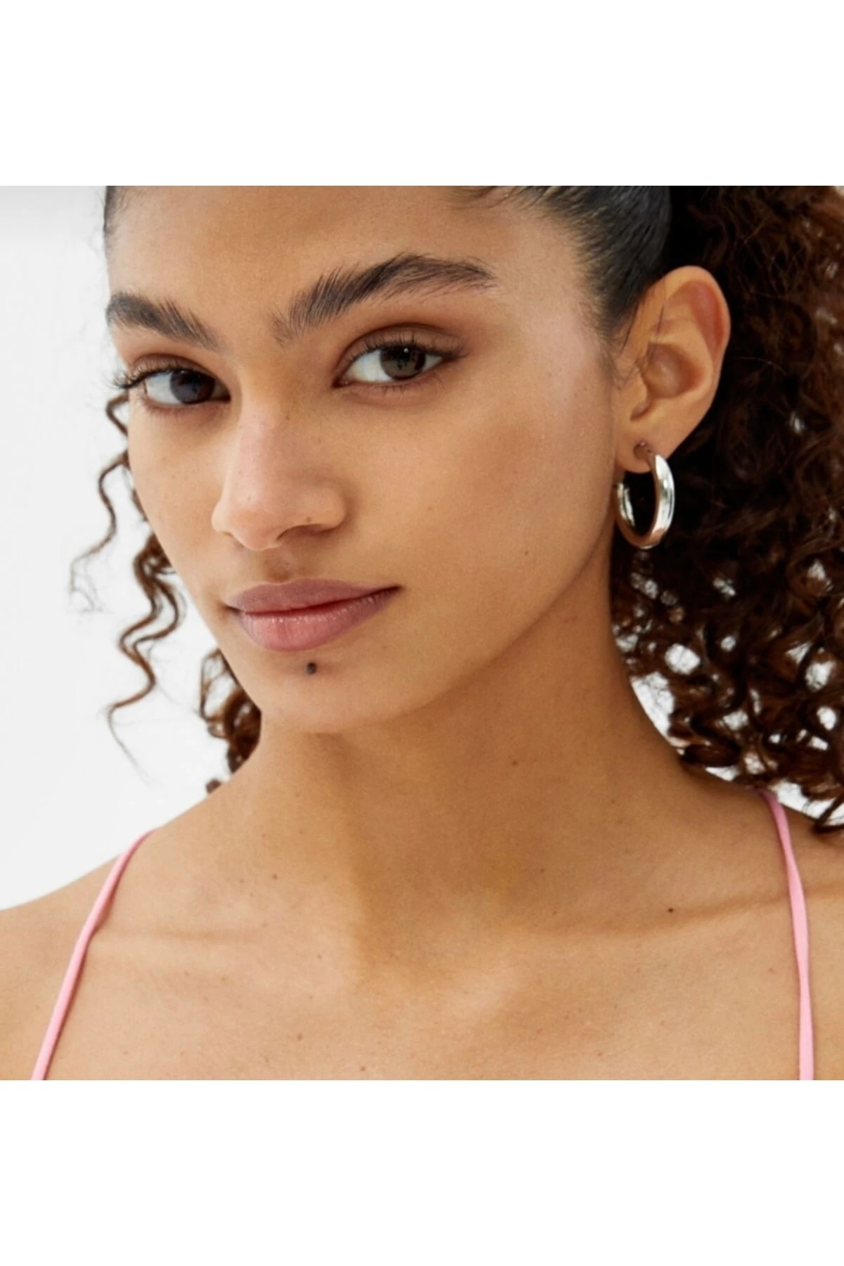 3’lü Kalın Halka Küpe Seti