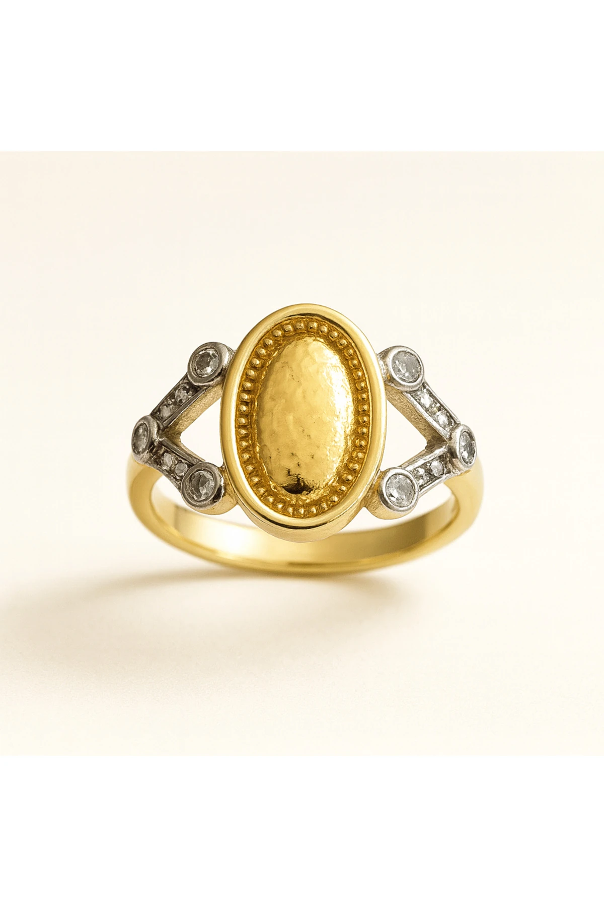 Çelik Vintage Yüzük